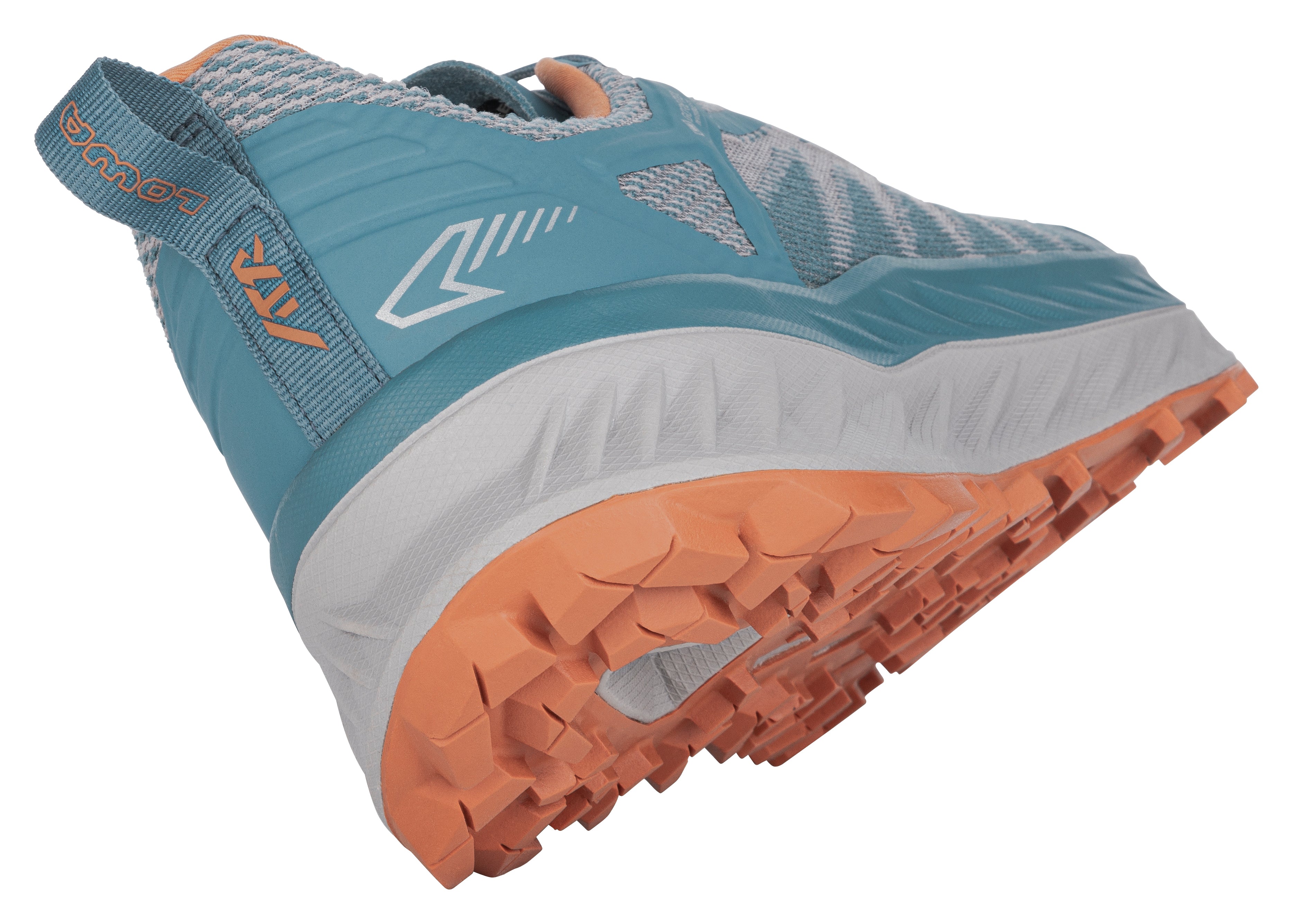 LOWA Fortux GTX men's trail running shoe Smokeblue/Rust