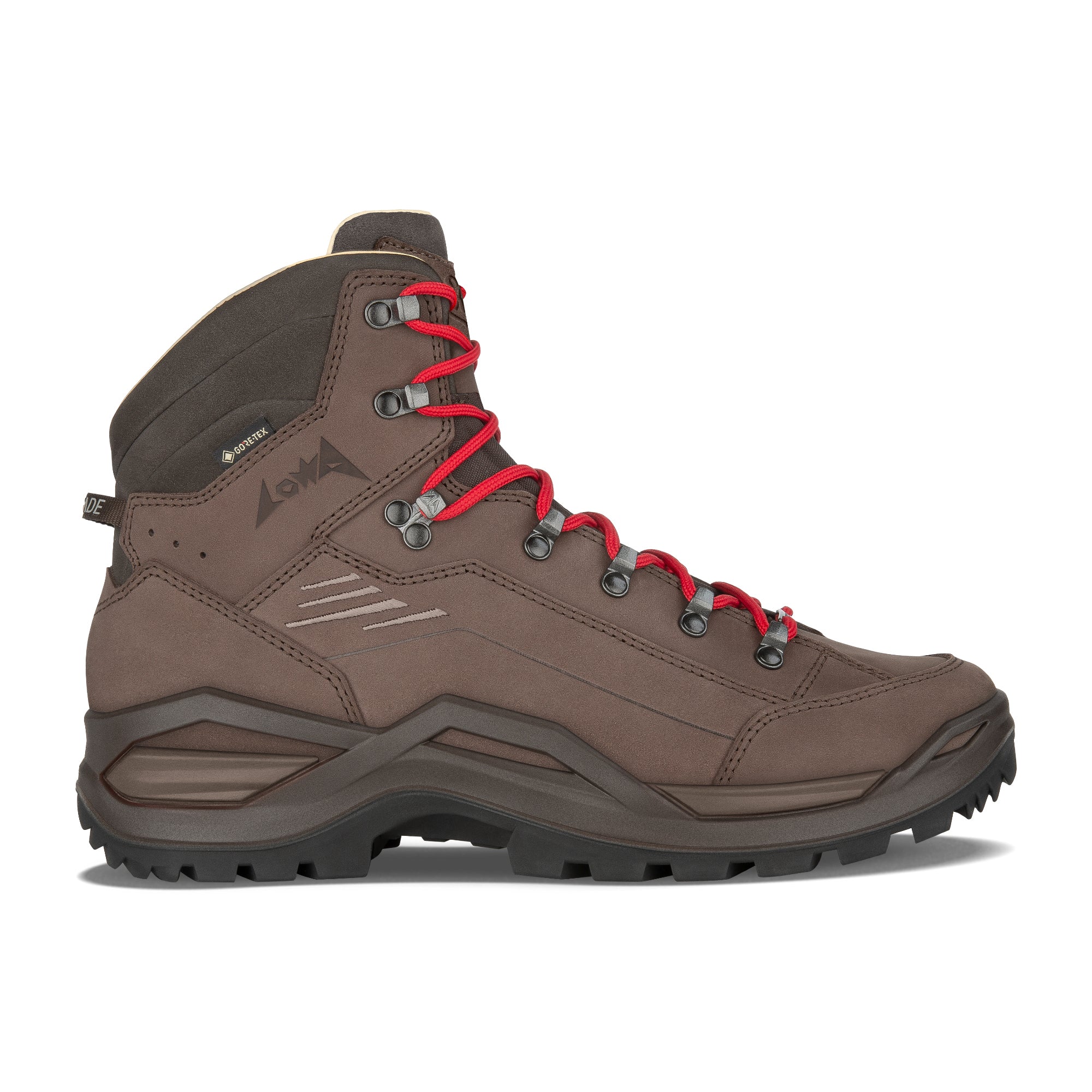 LOWA Renegade 100 GTX Mid Espresso/Red