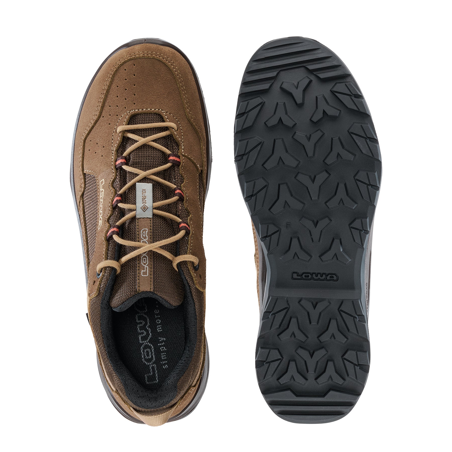 LOWA Ventierra GTX Mid men's walking shoe Humus/Brown