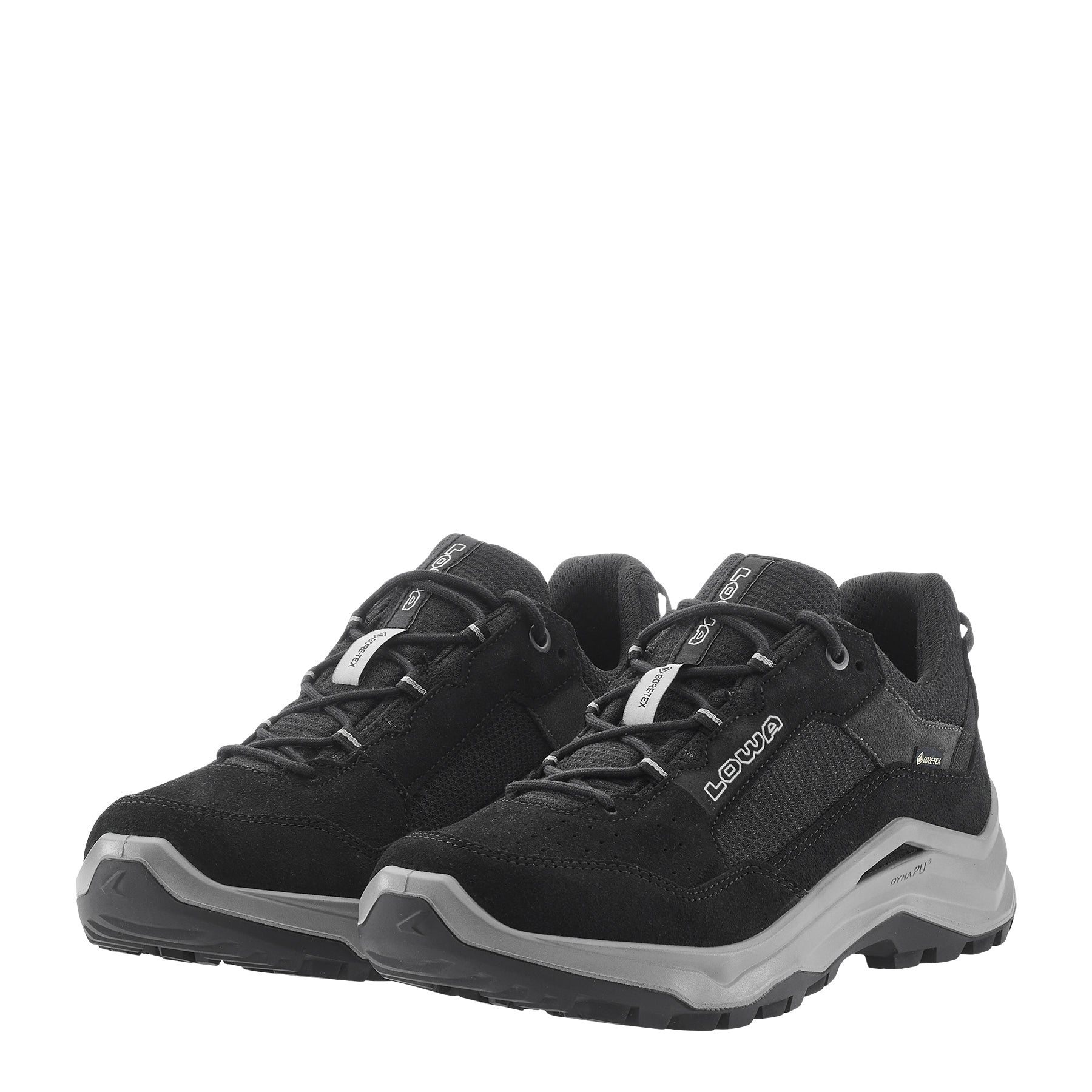 LOWA Ventierra GTX Mid men's walking shoe Black/Grey