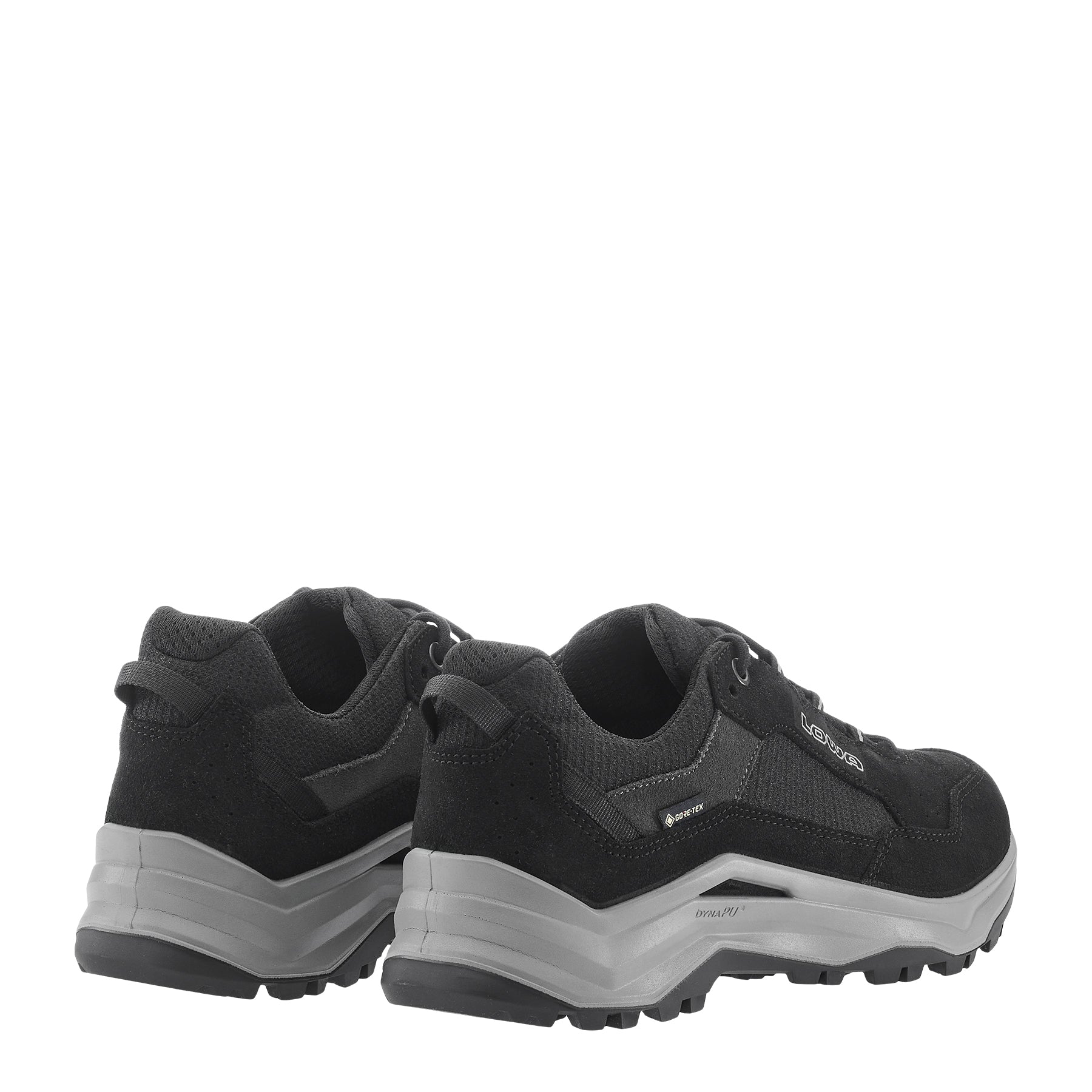 LOWA Ventierra GTX Mid men's walking shoe Black/Grey