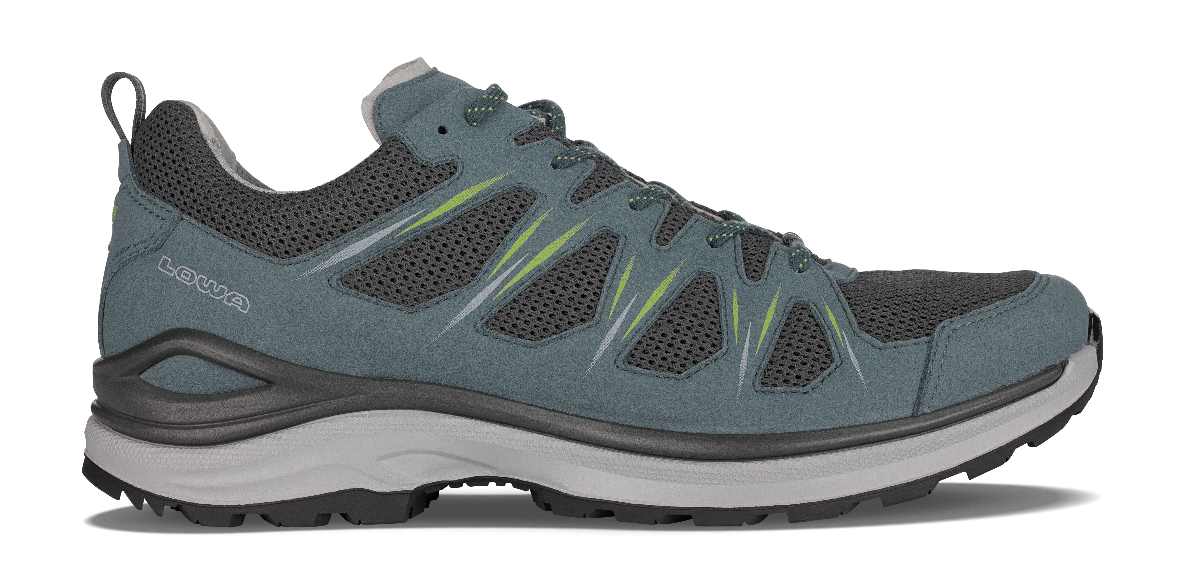 LOWA Innox Evo II Lo men's walking shoe Dark Petrol/Grey