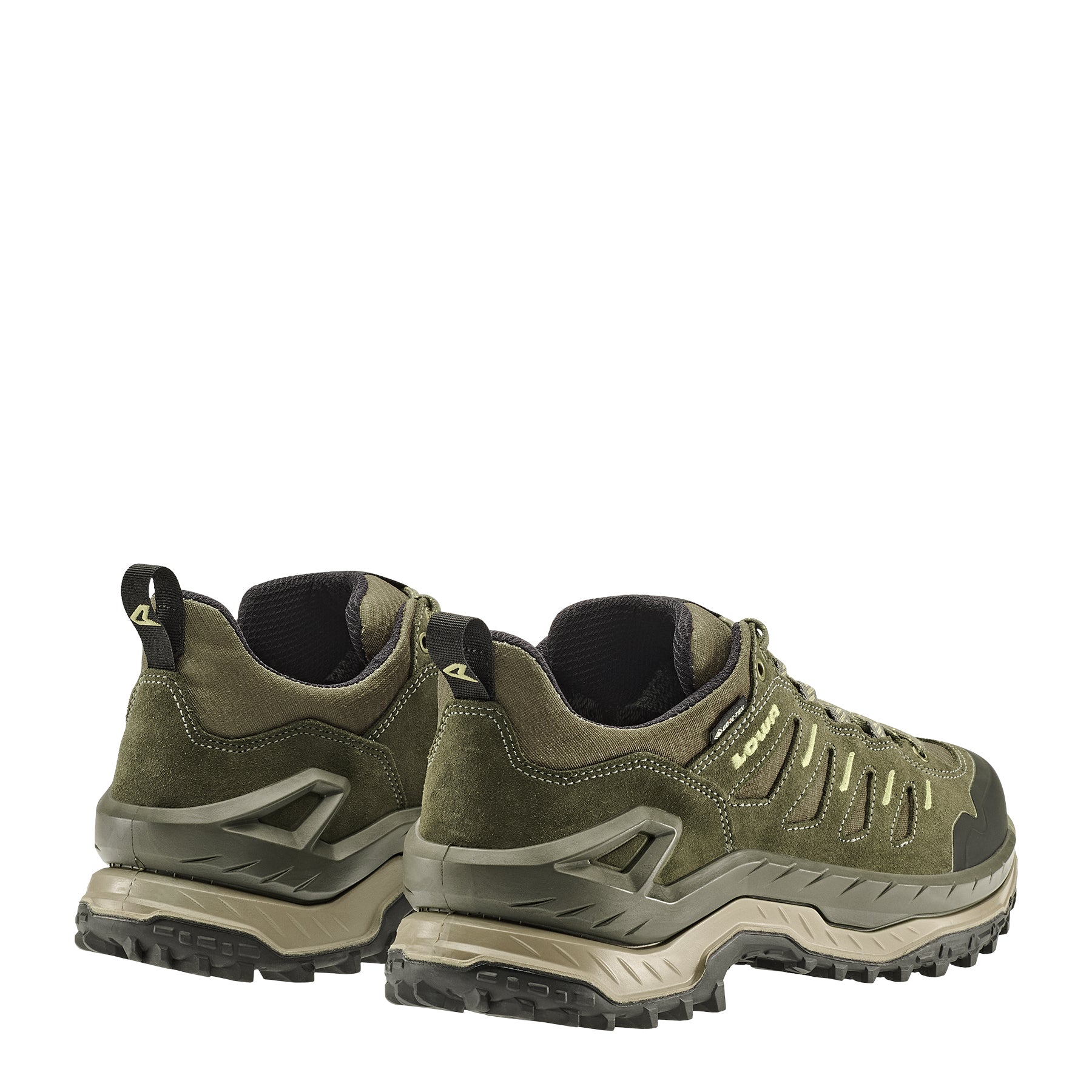 LOWA Innovo GTX Lo men's walking shoe Olive/Amber Green