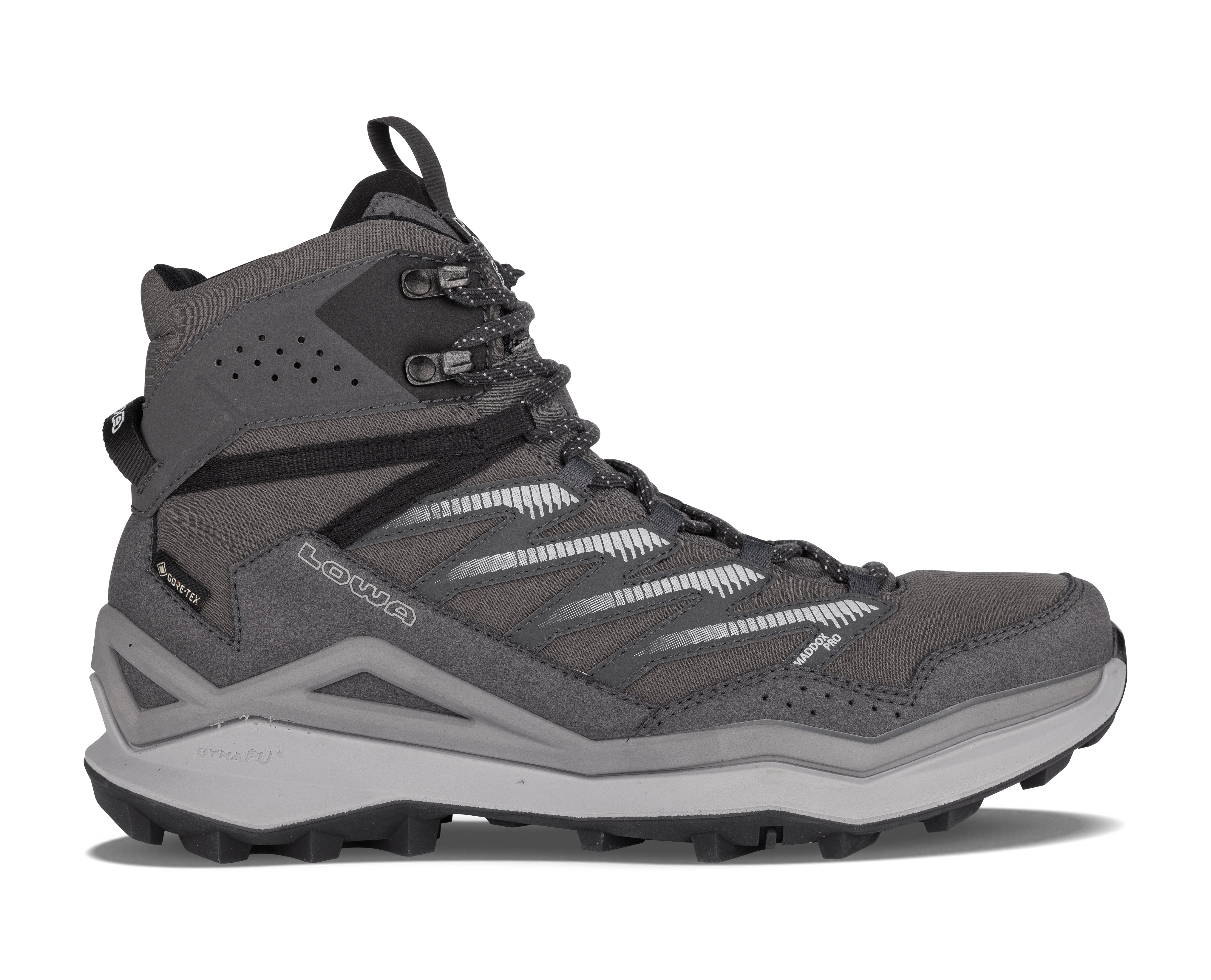LOWA Maddox Pro GTX Mid men's walking boot Grey/Grey