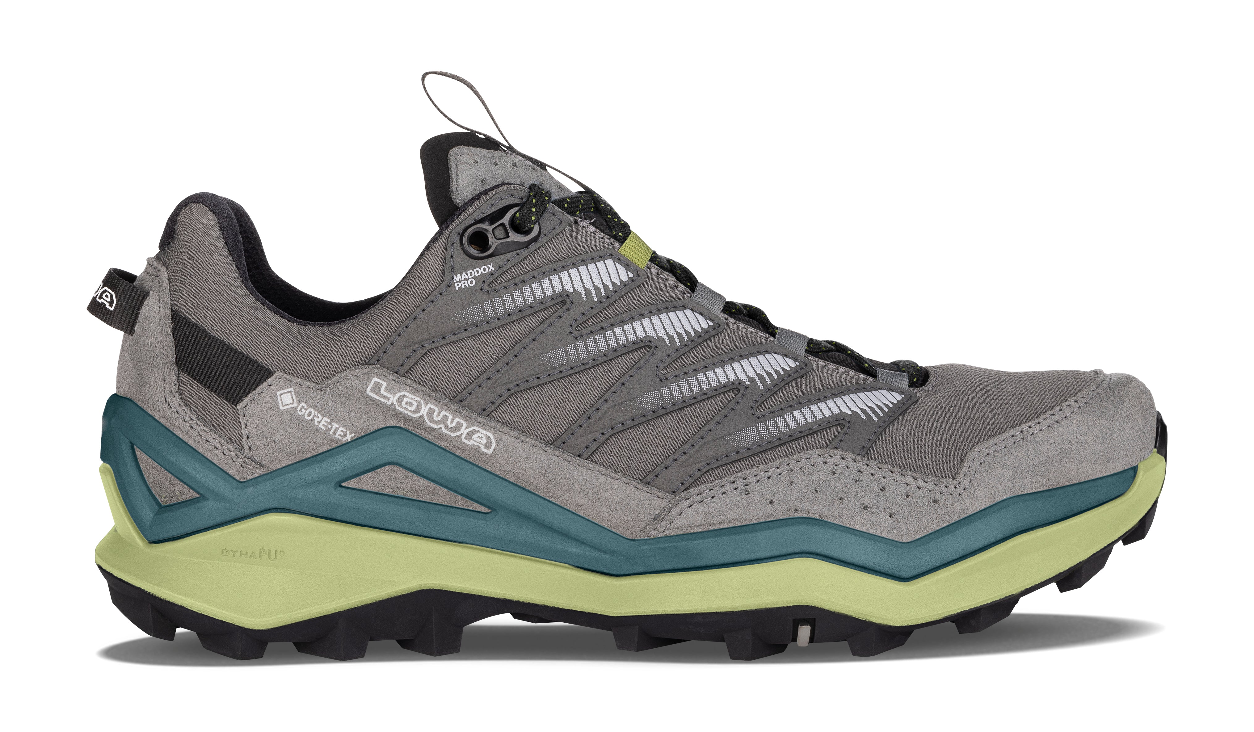 LOWA Maddox Pro GTX Lo men's walking shoe Grey/Fern