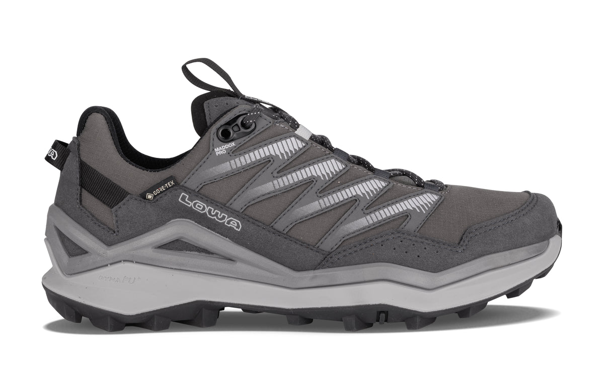 LOWA Maddox Pro GTX Lo men's walking shoe Grey/Grey