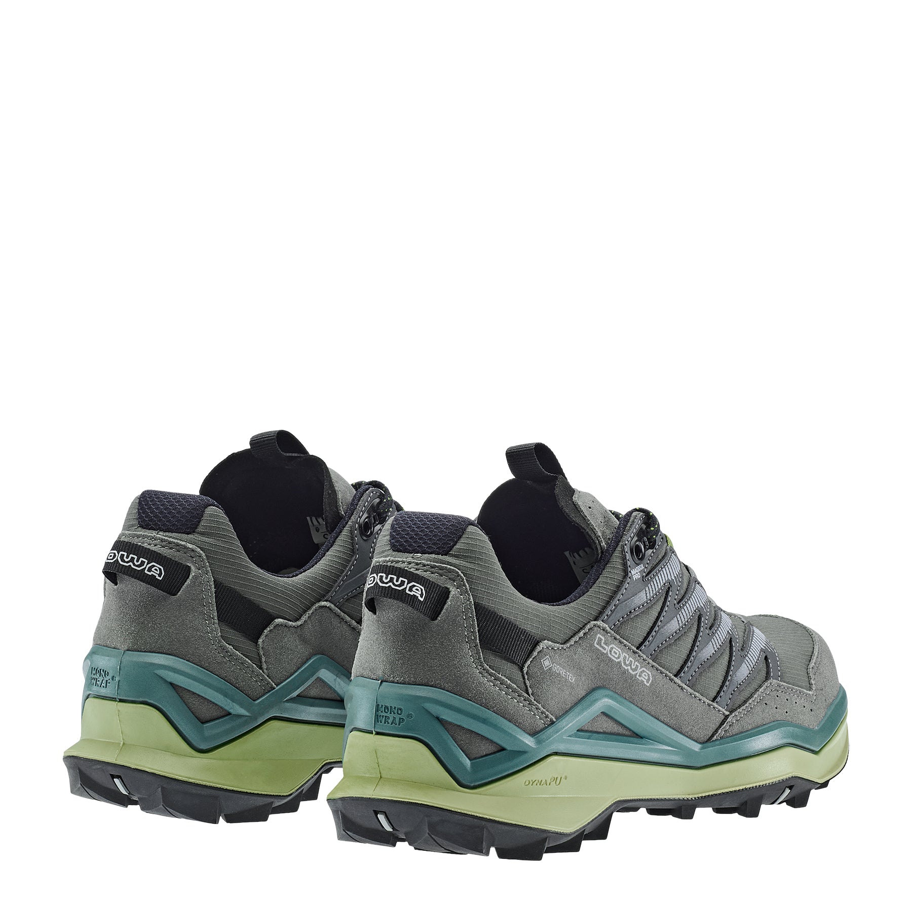 LOWA Maddox Pro GTX Lo men's walking shoe Grey/Fern