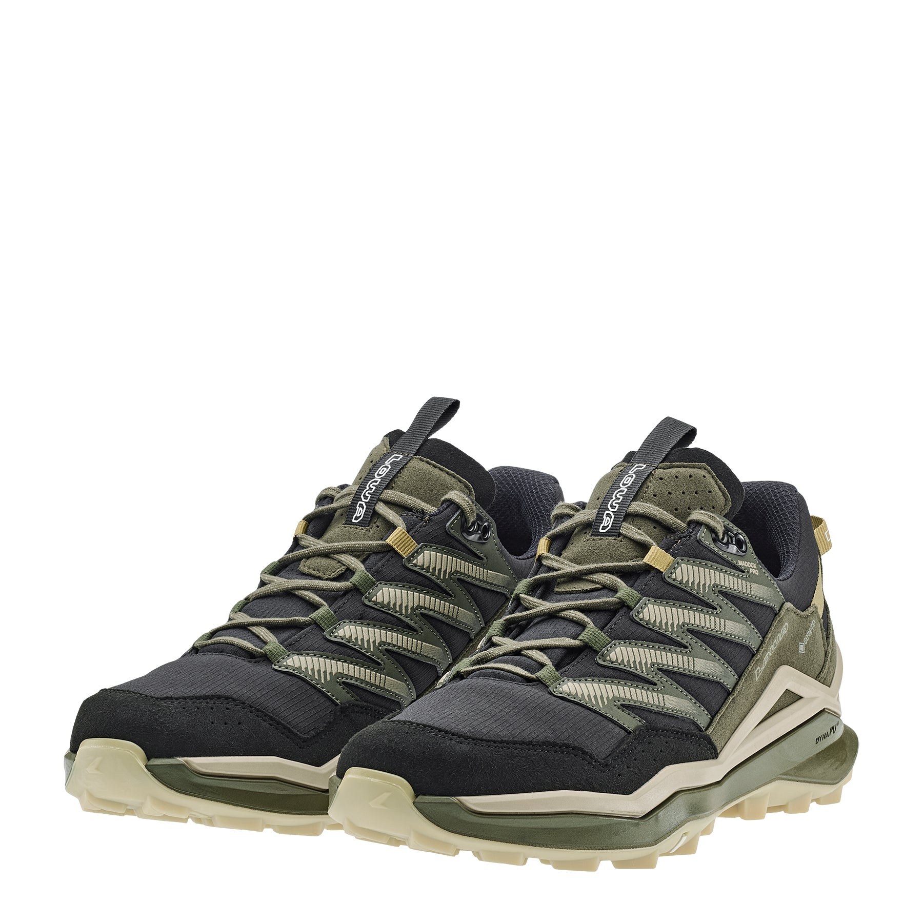 LOWA Maddox Pro GTX Lo men's walking shoe Black/Olive