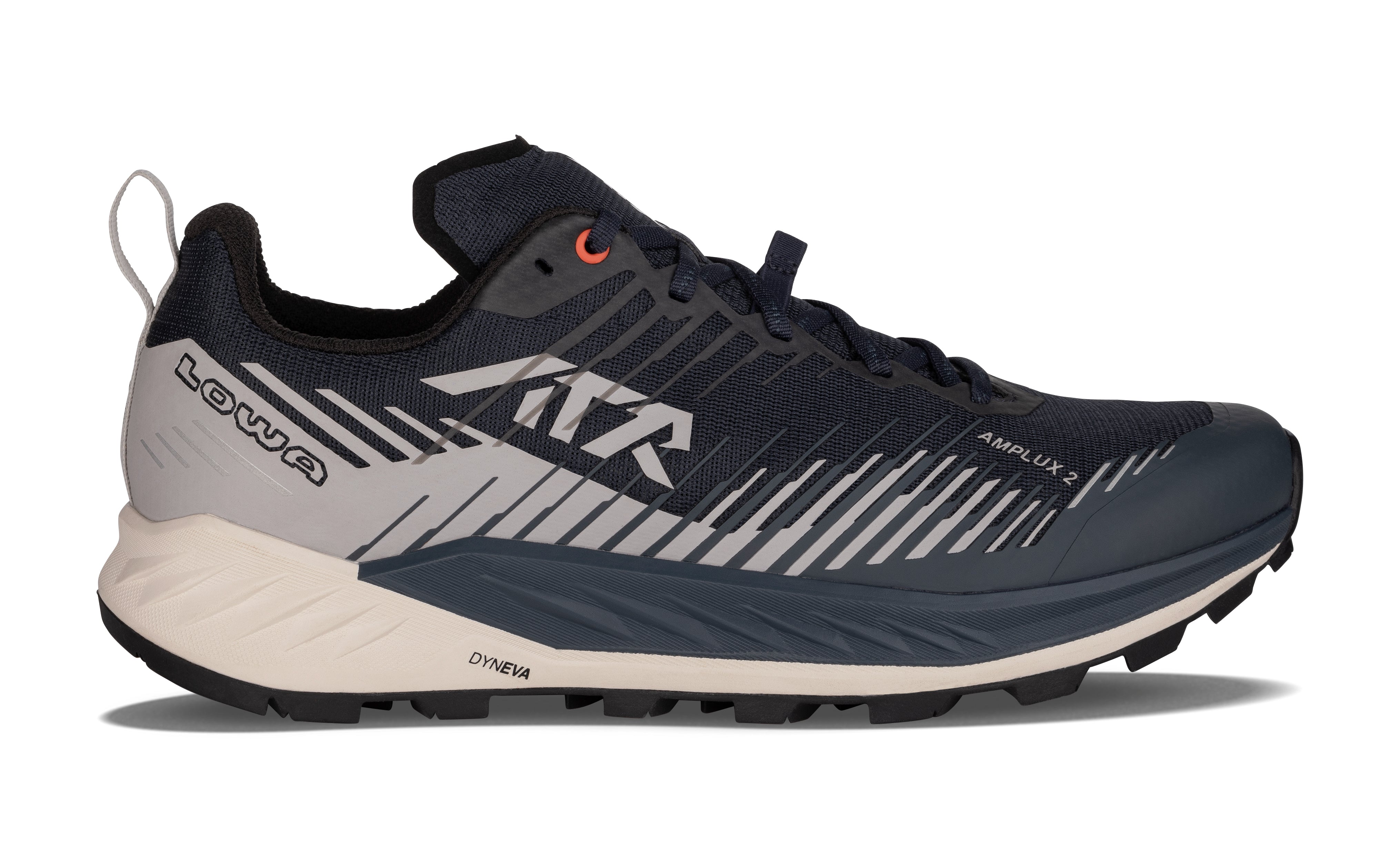 LOWA Amplux 2 men's trail running shoe Navy/Grey