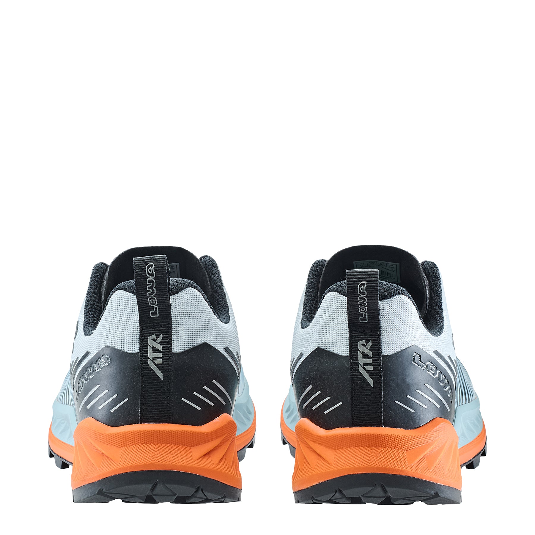 LOWA Amplux 2 men's trail running shoe Misty Blue/Orange