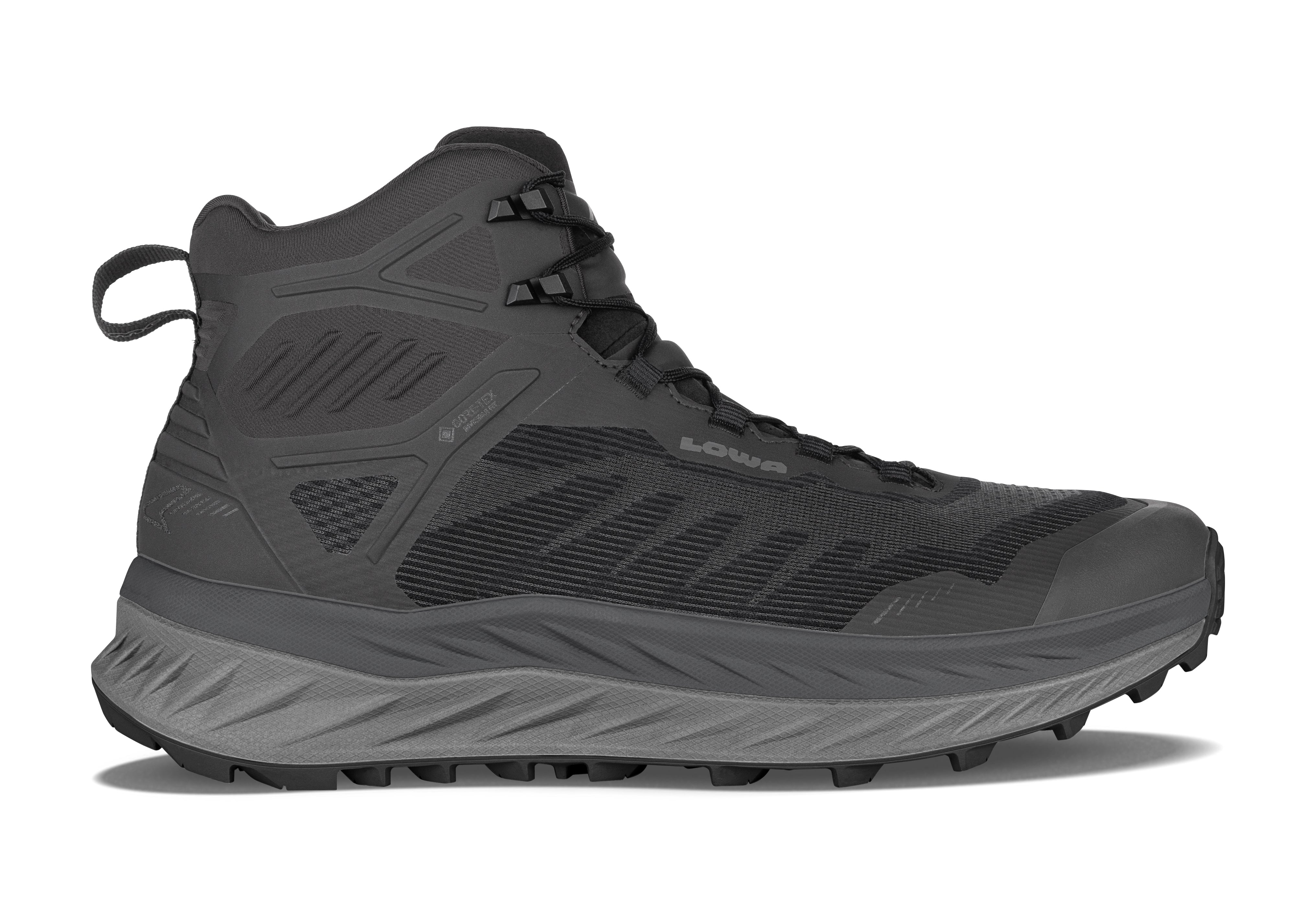 LOWA Fortux GTX QC men's trail running boot Black