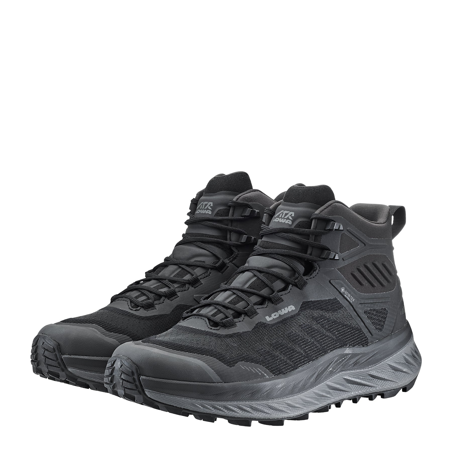 LOWA Fortux GTX QC men's trail running boot Black