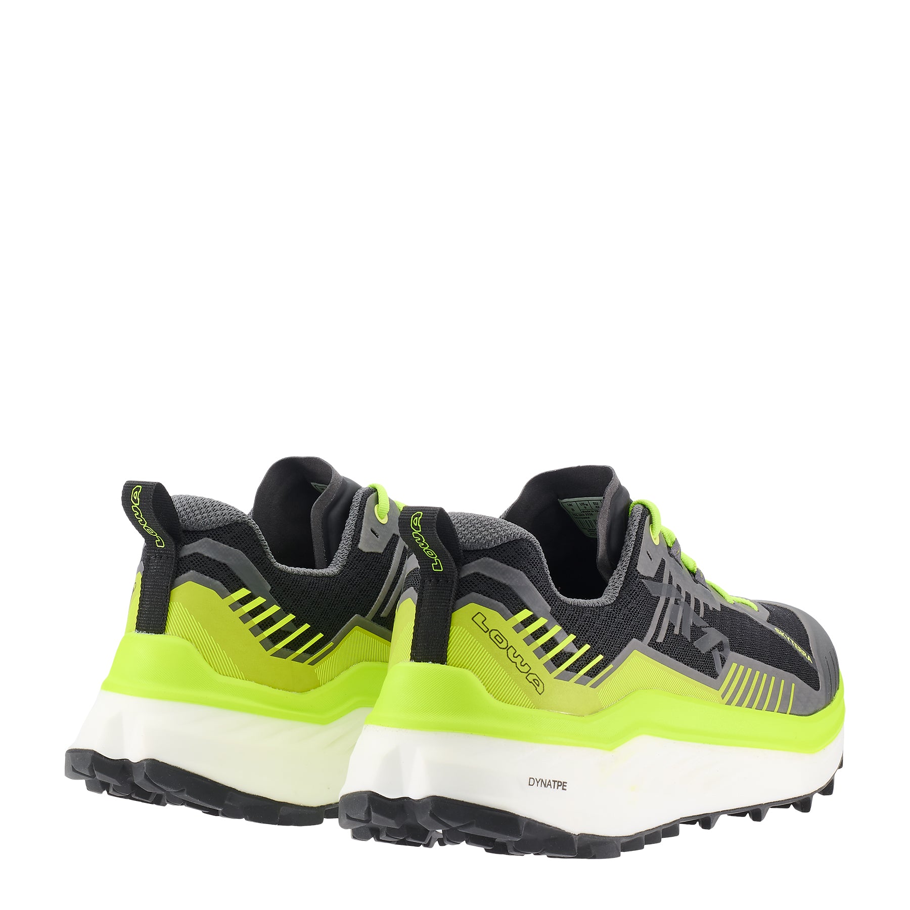 LOWA Skyterra men's trail running shoe Black/Lime