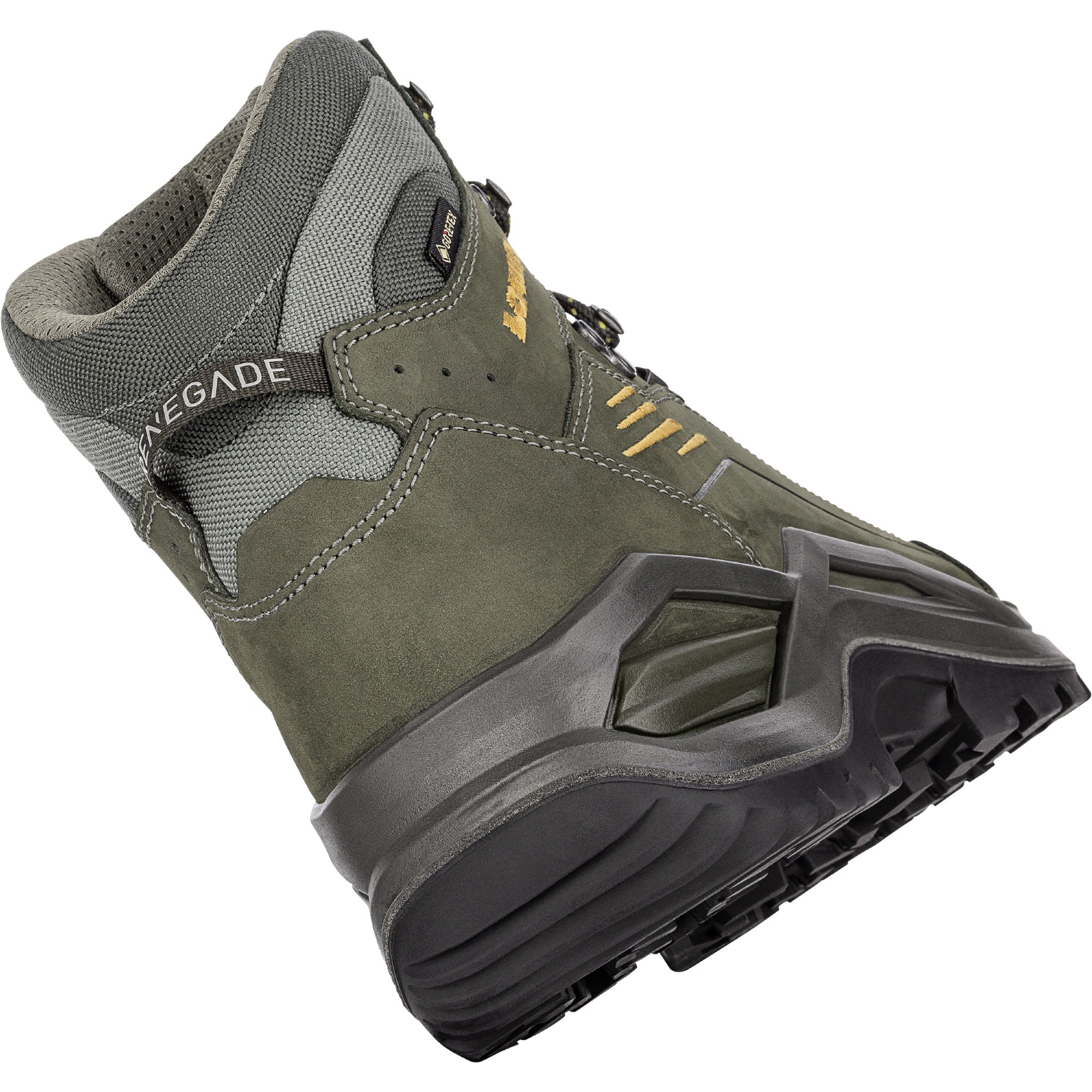 LOWA Renegade Evo GTX Mid men's walking boot Olive/Mustard
