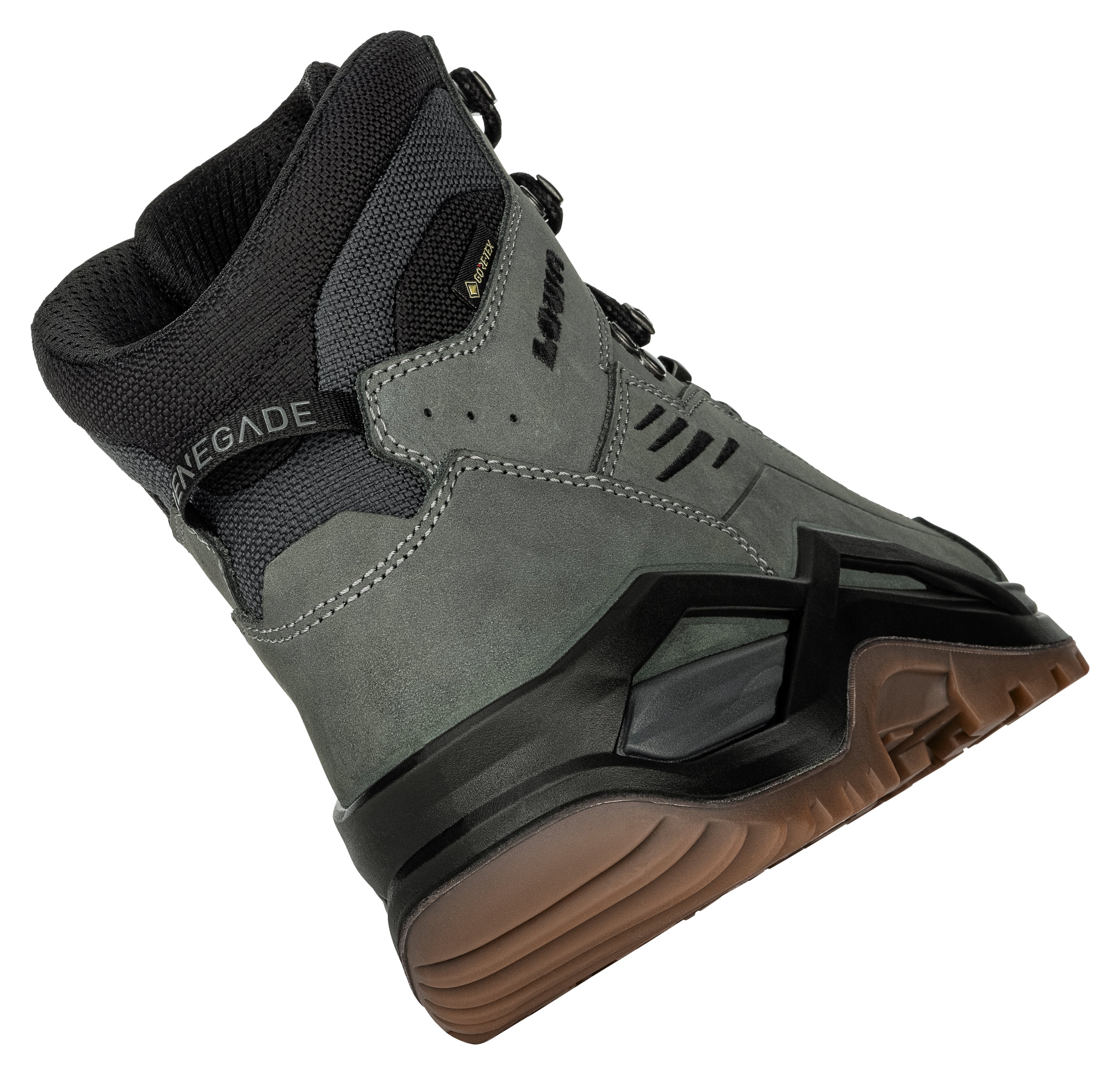LOWA Renegade Evo GTX Mid men's walking boot Dark Grey/Black