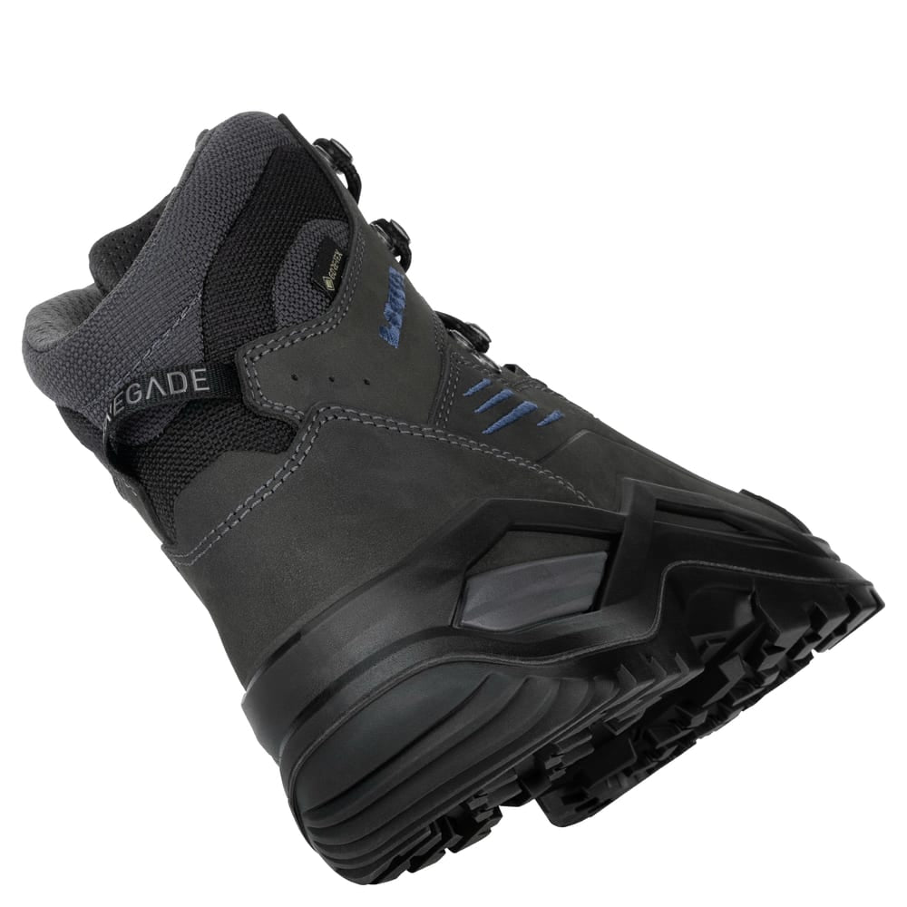 LOWA Renegade Evo GTX Mid men's walking boot Anthracite/Steel Blue