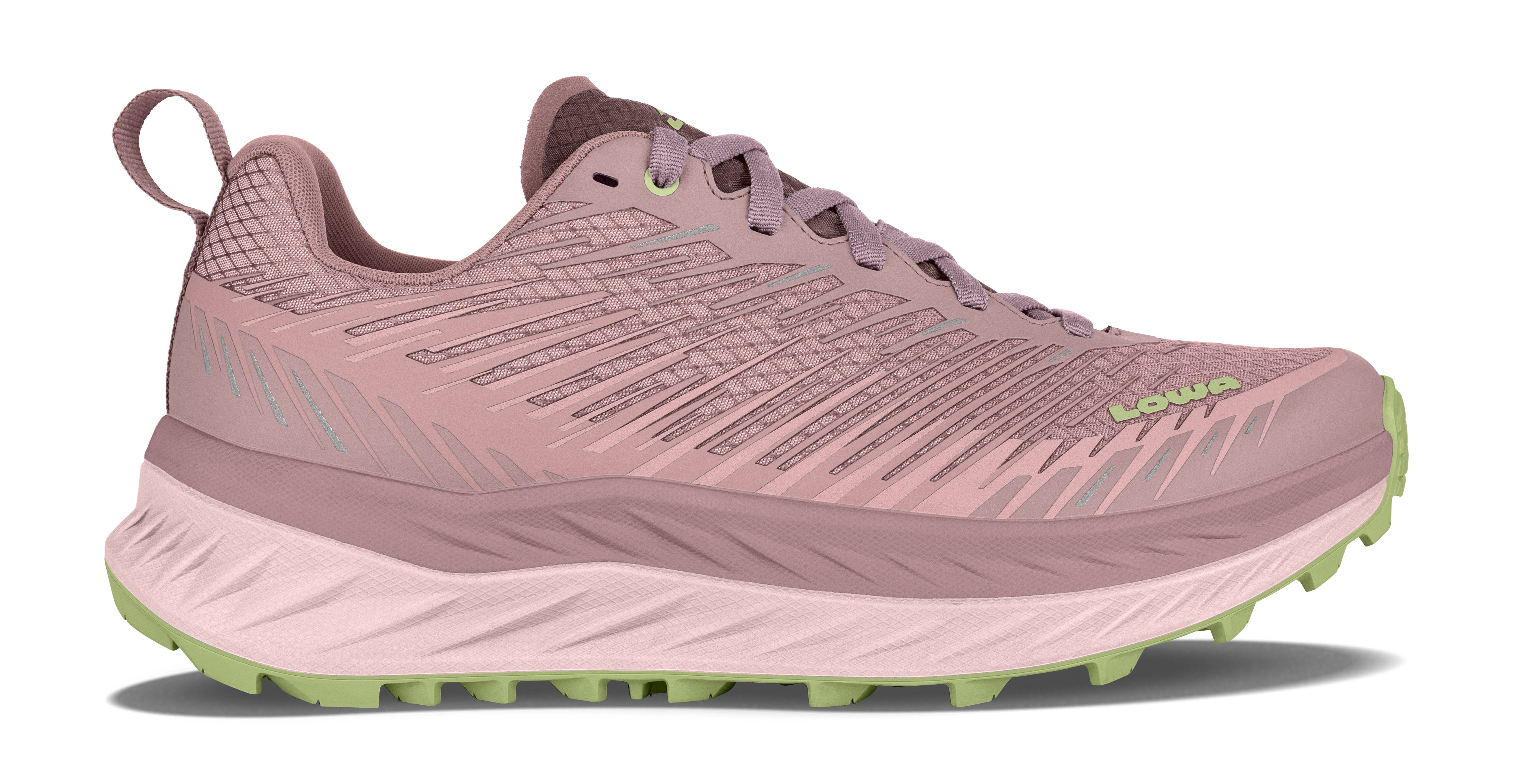 LOWA Fortux Ws women's trail running shoe Old Rose/Avocado