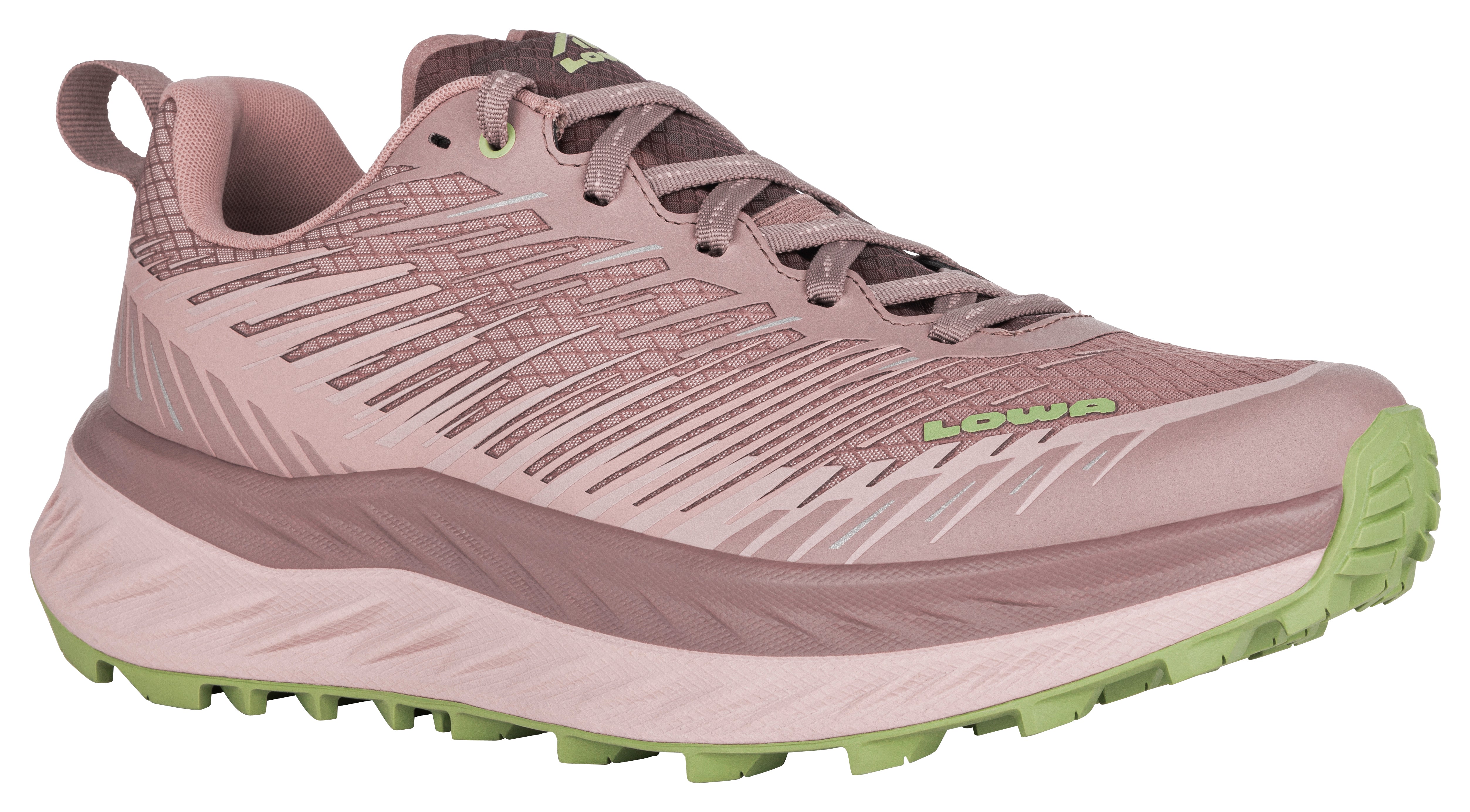 LOWA Fortux Ws women's trail running shoe Old Rose/Avocado