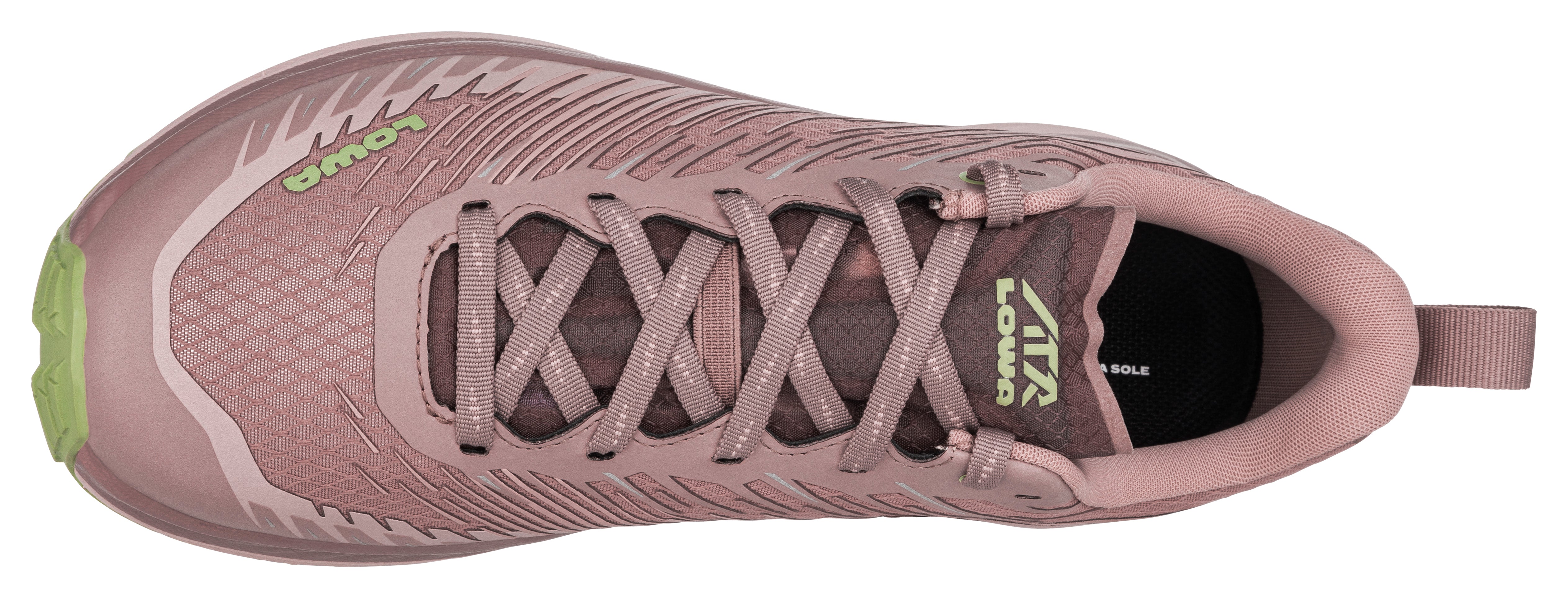 LOWA Fortux Ws women's trail running shoe Old Rose/Avocado