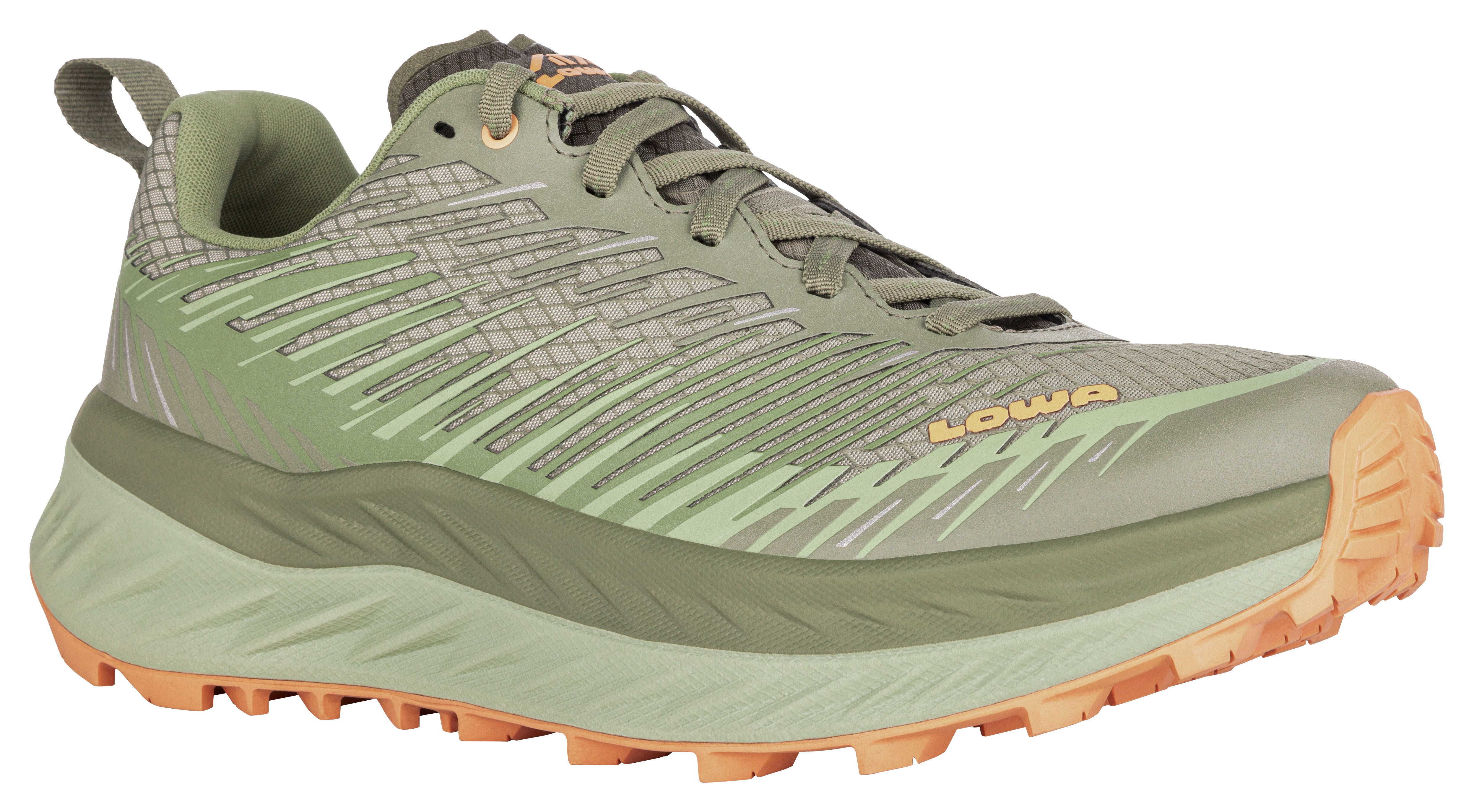 LOWA Fortux Ws women's trail running shoe Seaweed/Apricot
