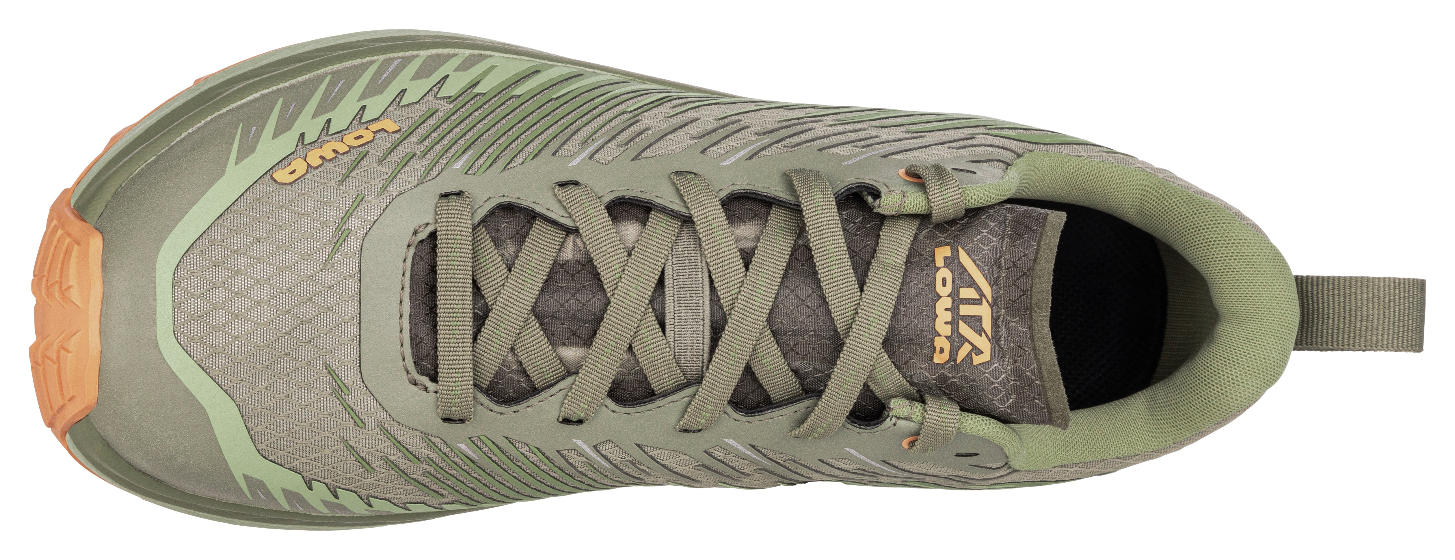 LOWA Fortux Ws women's trail running shoe Seaweed/Apricot