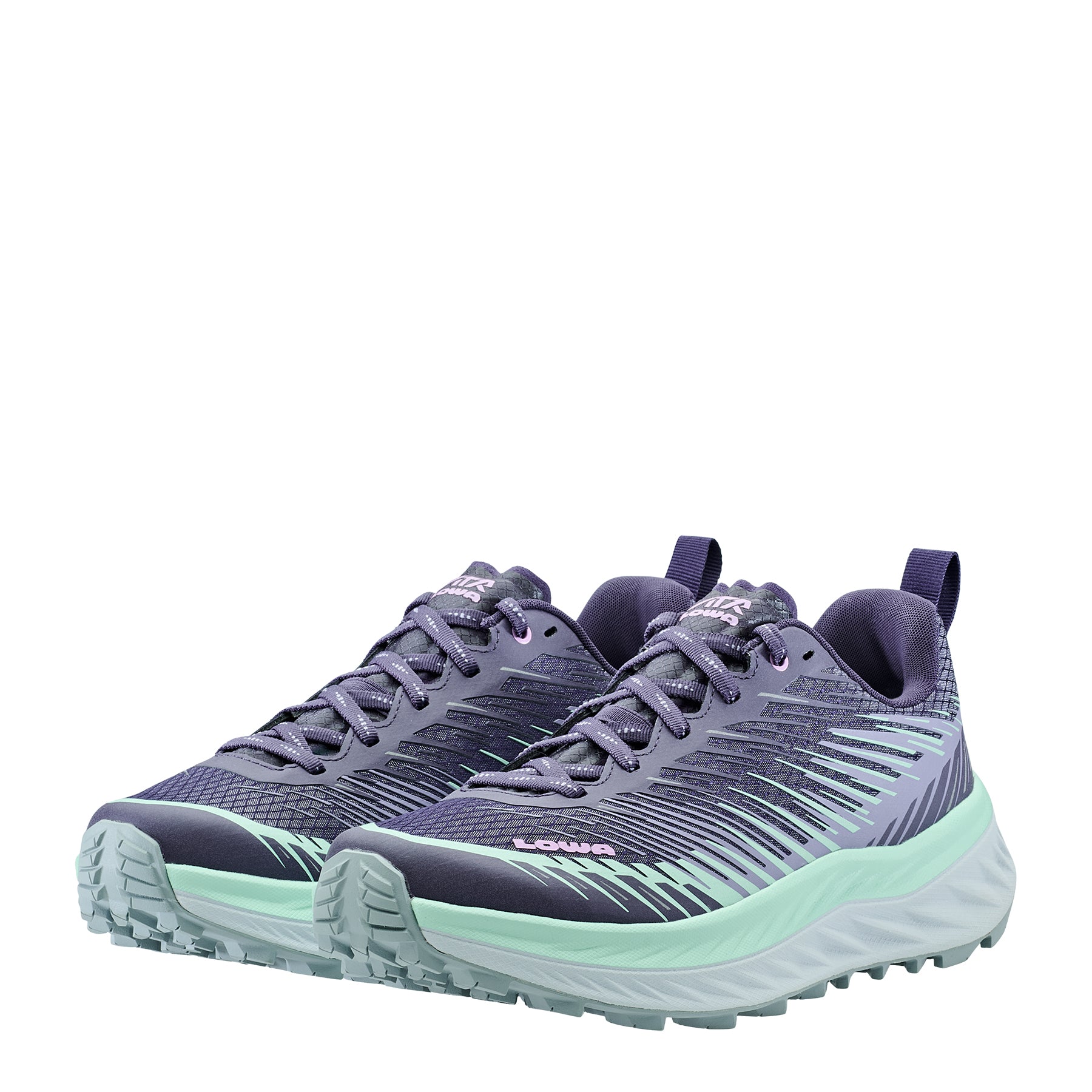 LOWA Fortux Ws women's trail running shoe Plum/Lilac