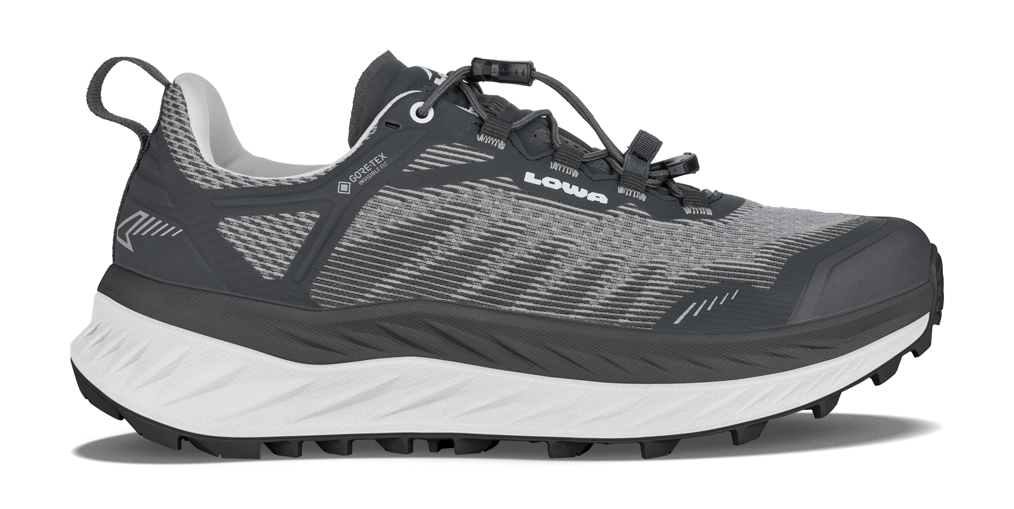 LOWA Fortux GTX women's trail running shoe Black/White
