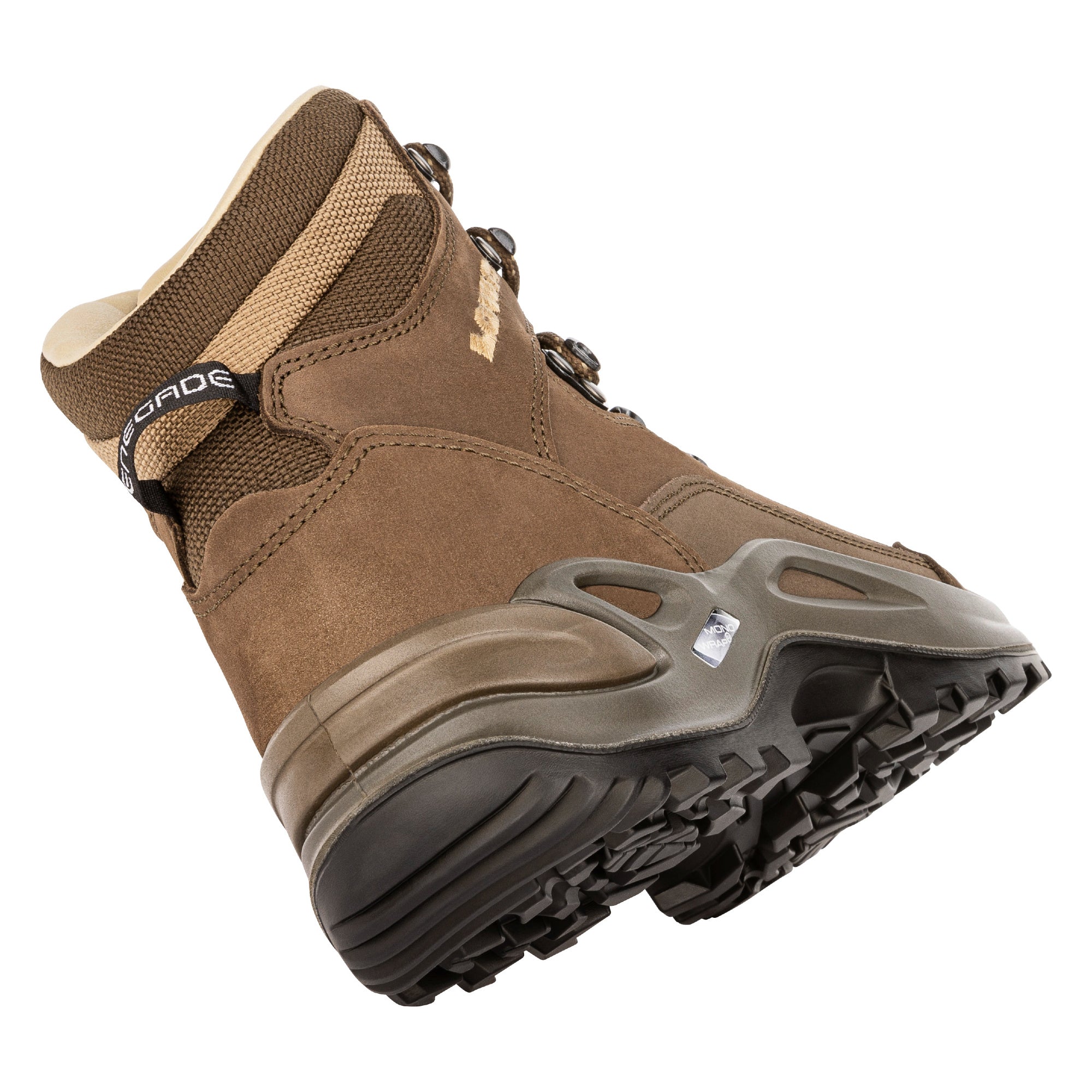 LOWA Renegade Leather Lined Mid Women's Walking Boot Brown