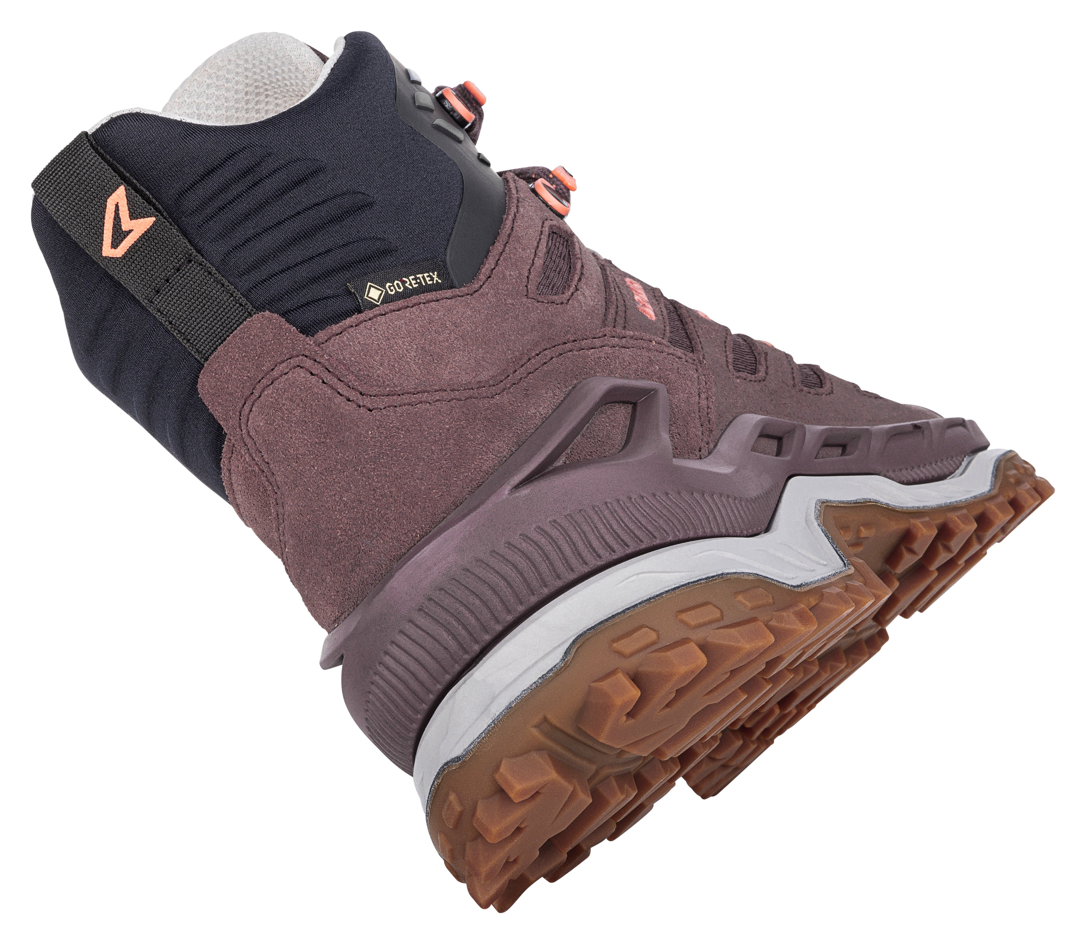 LOWA Innovo GTX Mid Ws women's walking boot Brown Rose/Rose