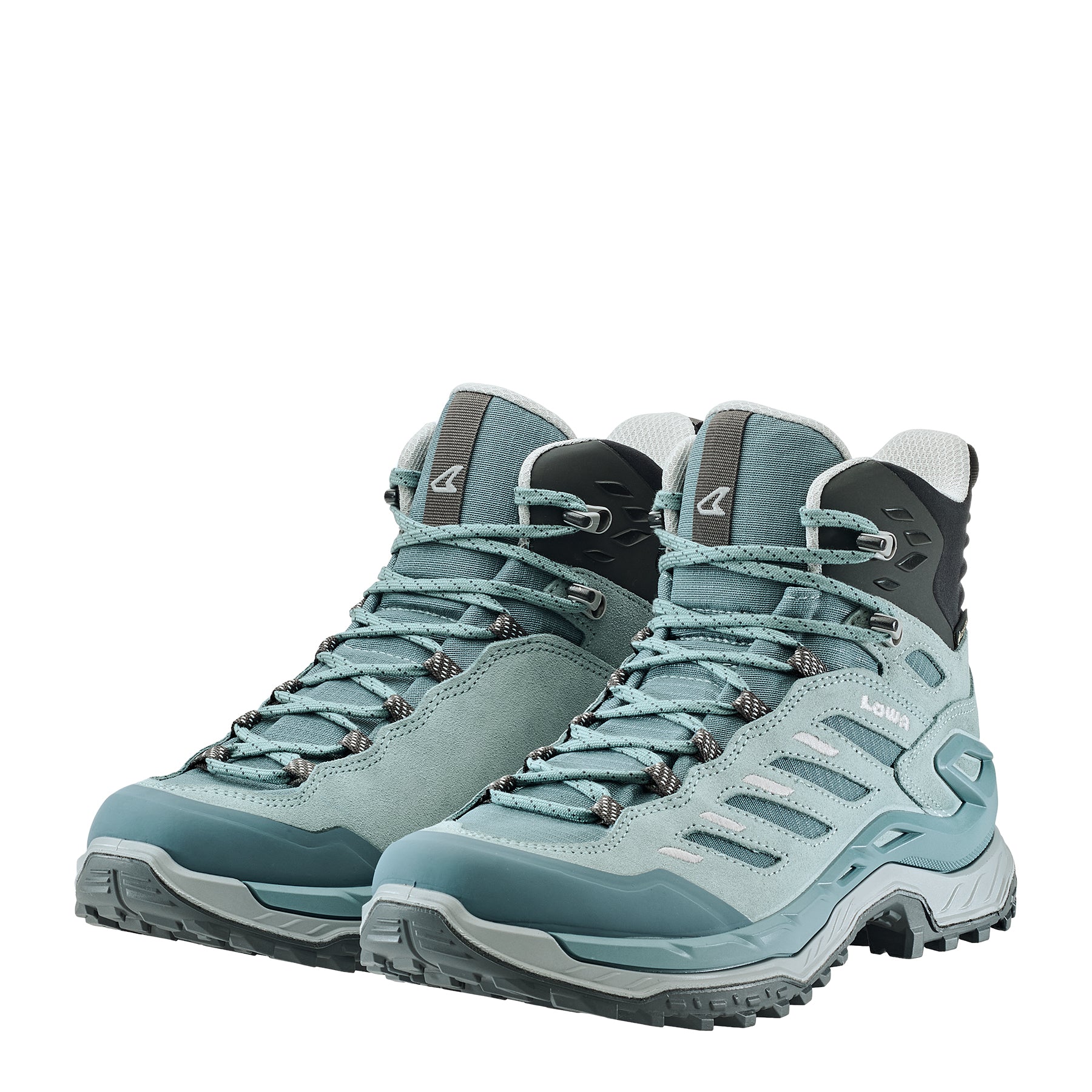 LOWA Innovo GTX Mid Ws women's walking boot Iceblue/Light Blue