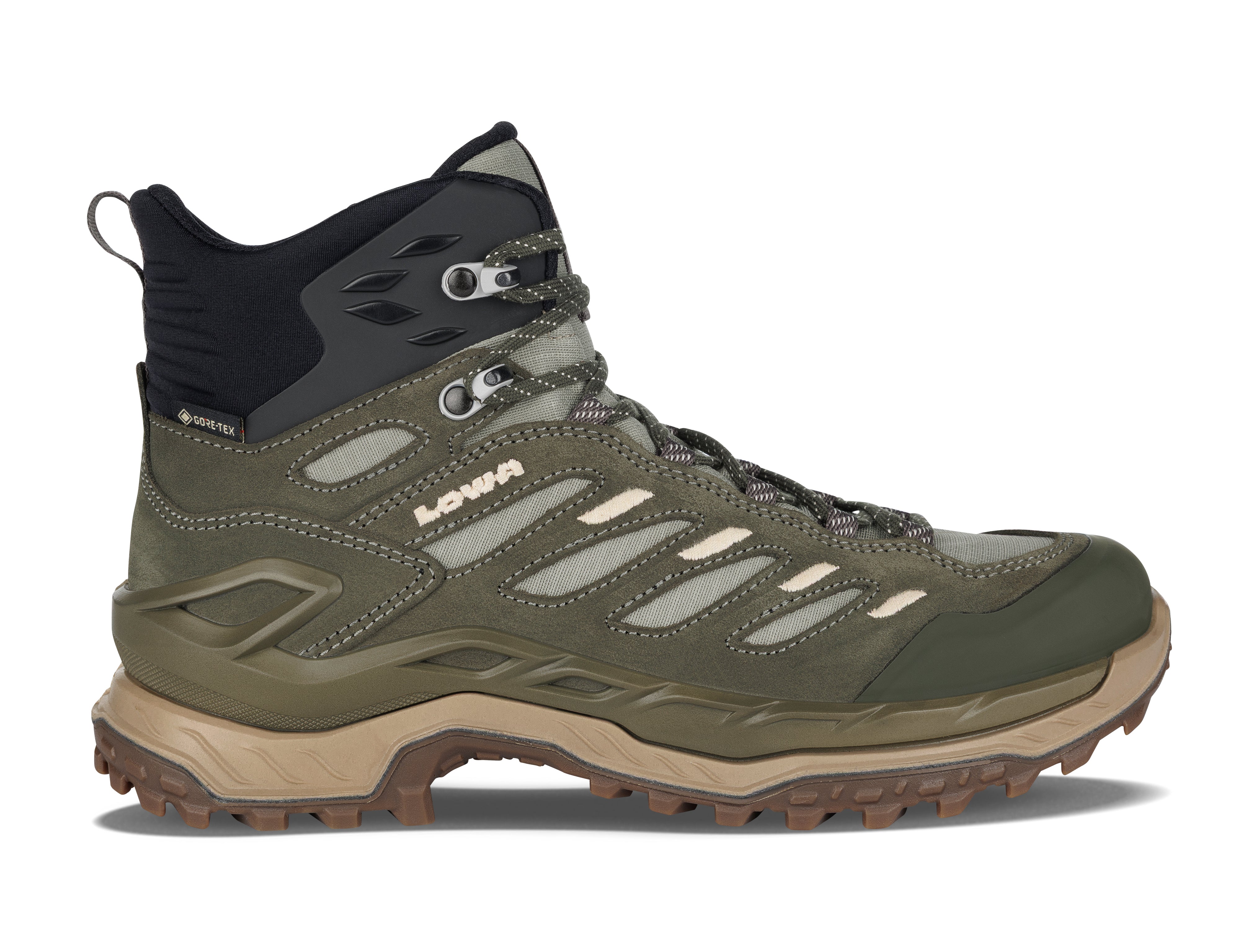 LOWA Innovo GTX Mid Ws women's walking boot Olive/Sage