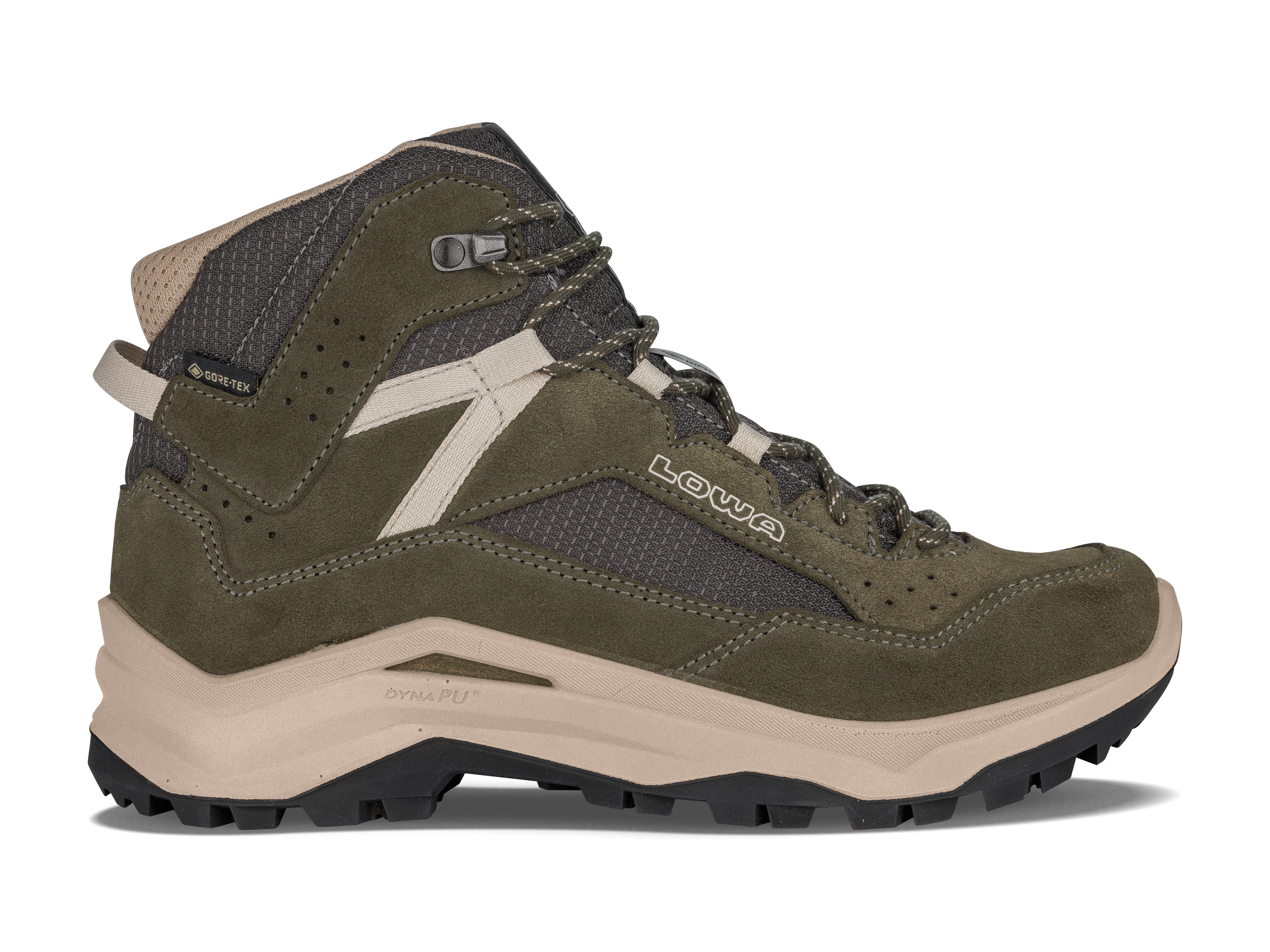 LOWA Ventierra GTX QC Ws women's walking boot Olive/Beige