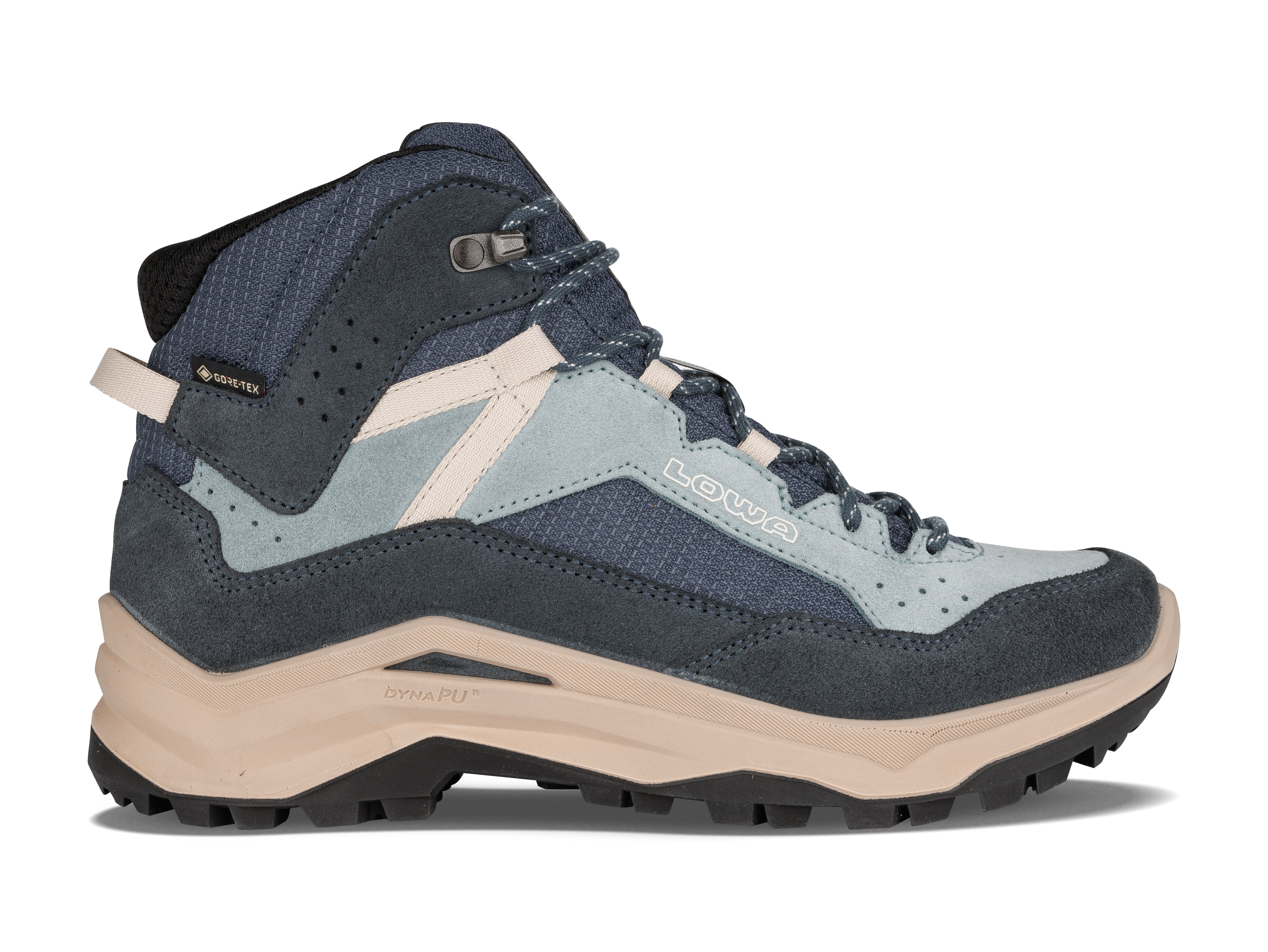 LOWA Ventierra GTX QC Ws women's walking boot Smoke Blue/Slateblue
