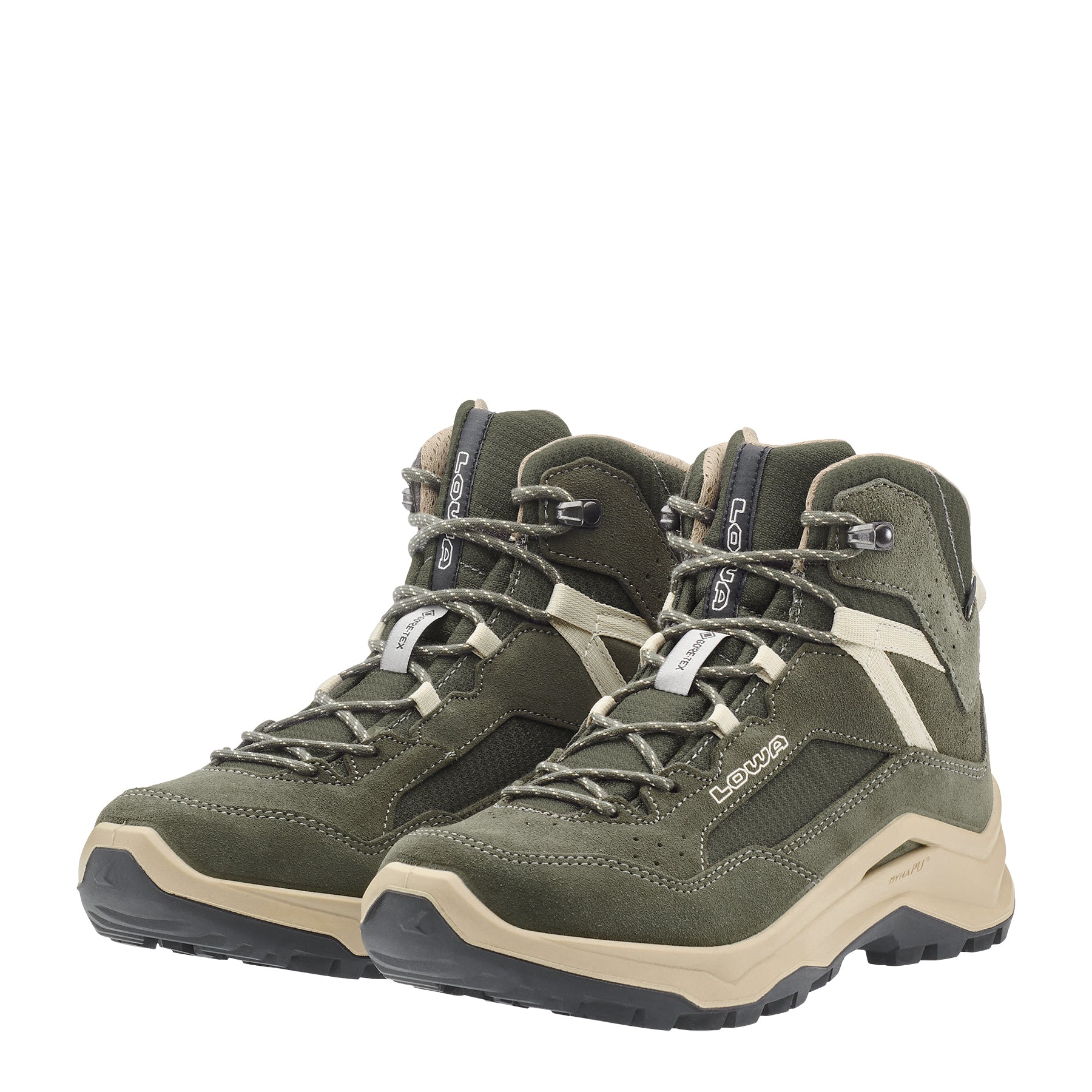 LOWA Ventierra GTX QC Ws women's walking boot Olive/Beige