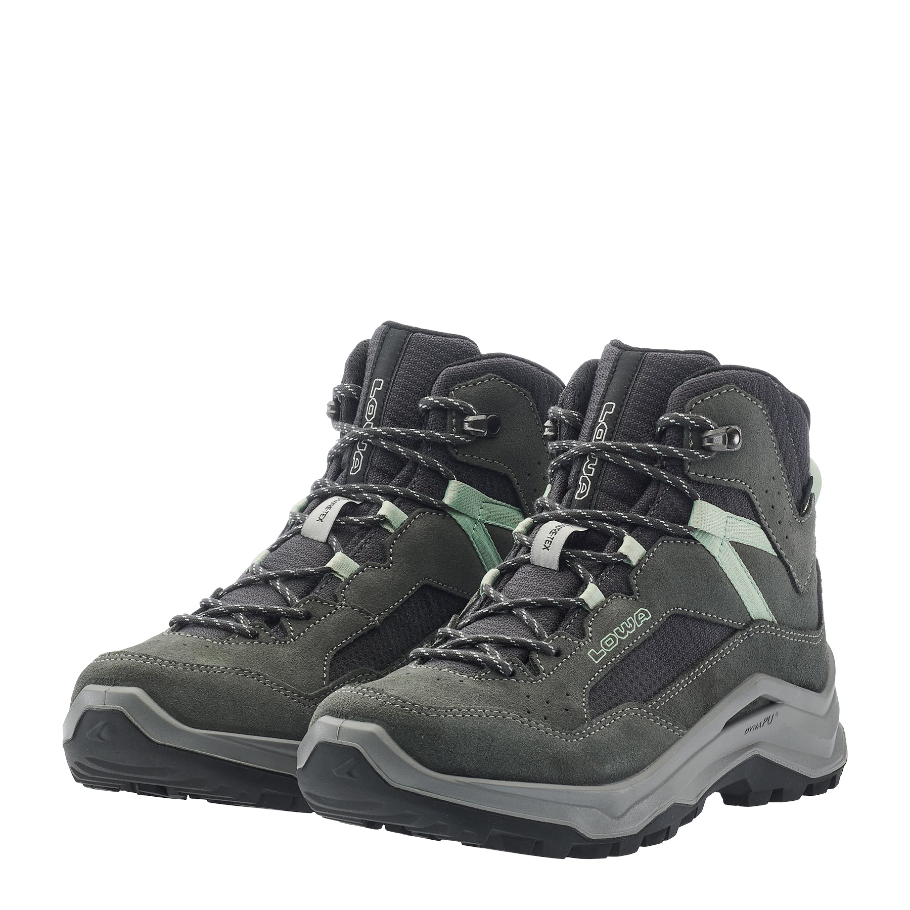 LOWA Ventierra GTX QC Ws women's walking boot Grey/Smoke Green