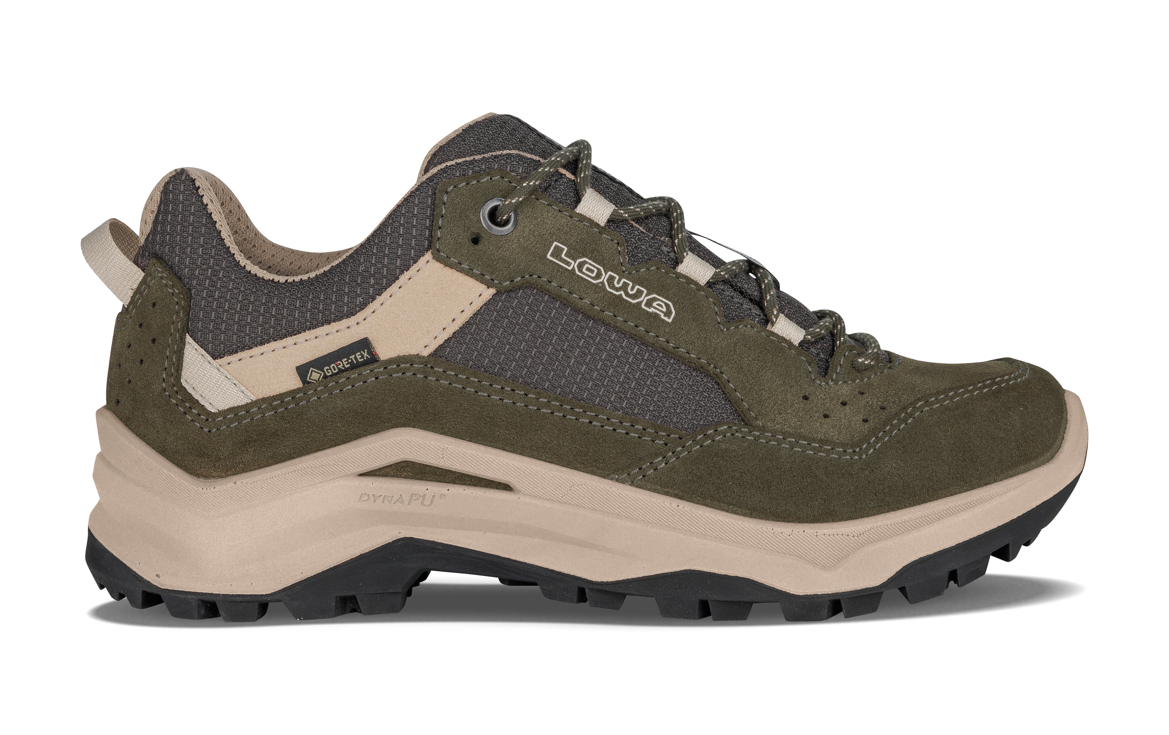 LOWA Ventierra GTX Lo Ws women's walking shoe Olive/Beige