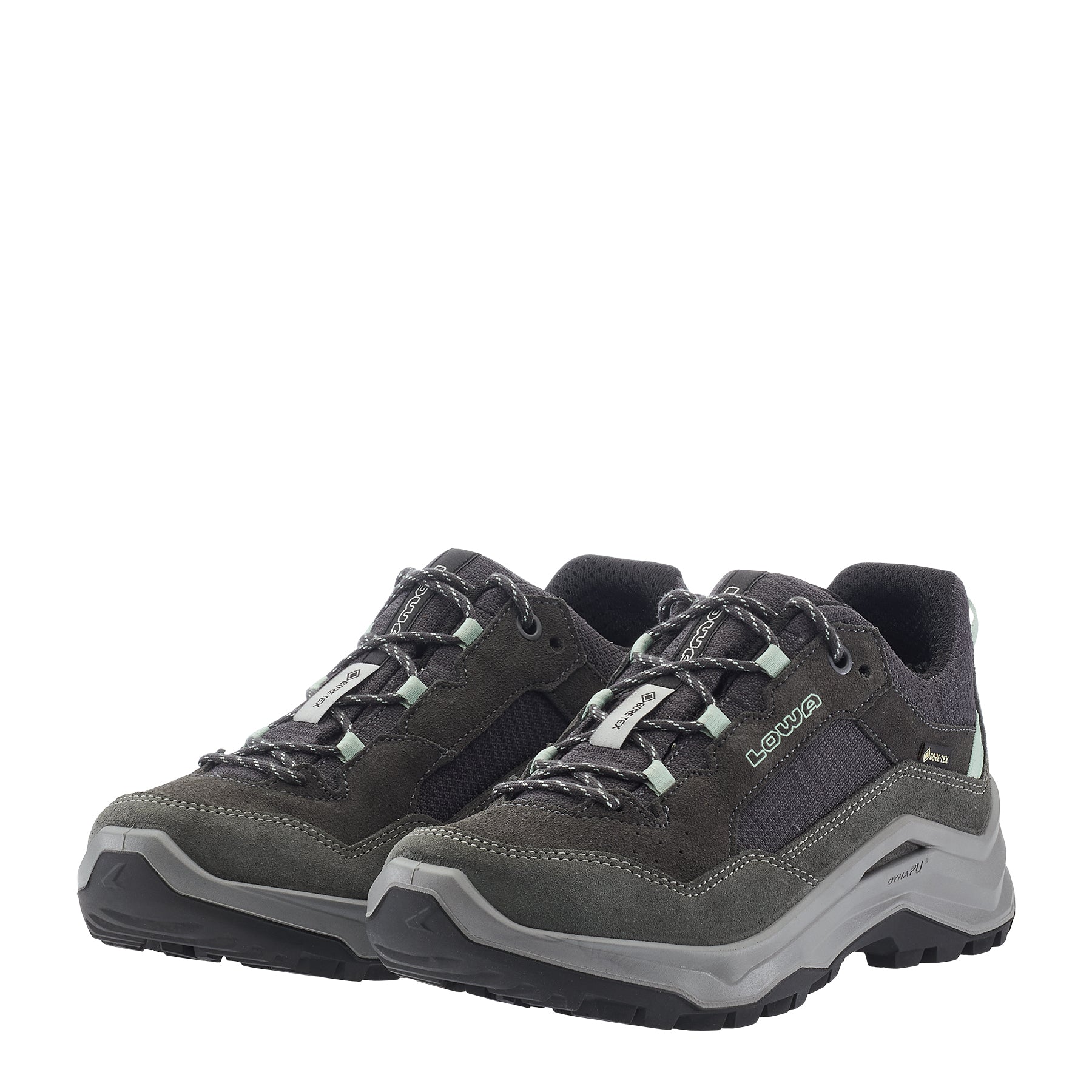 LOWA Ventierra GTX Lo Ws women's walking shoe Grey/Smoke Green