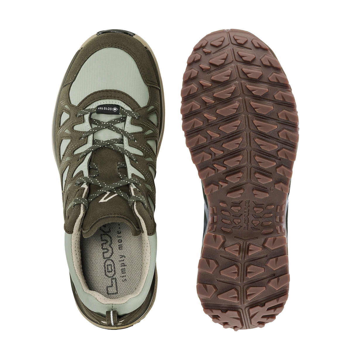 LOWA Innovo GTX Lo Ws women's walking shoe Olive/Sage