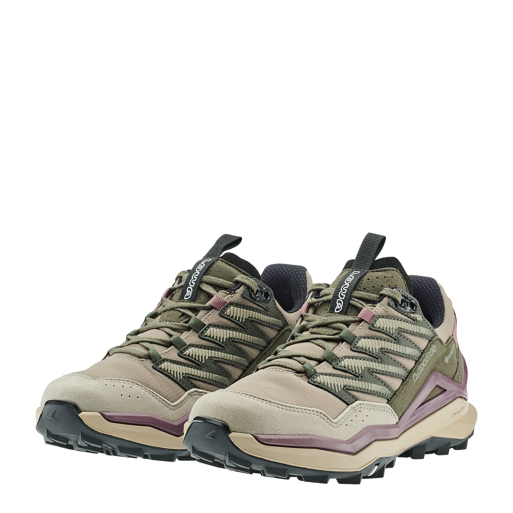 LOWA Maddox Pro GTX Lo Ws women's walking shoe Desert/Old Rose