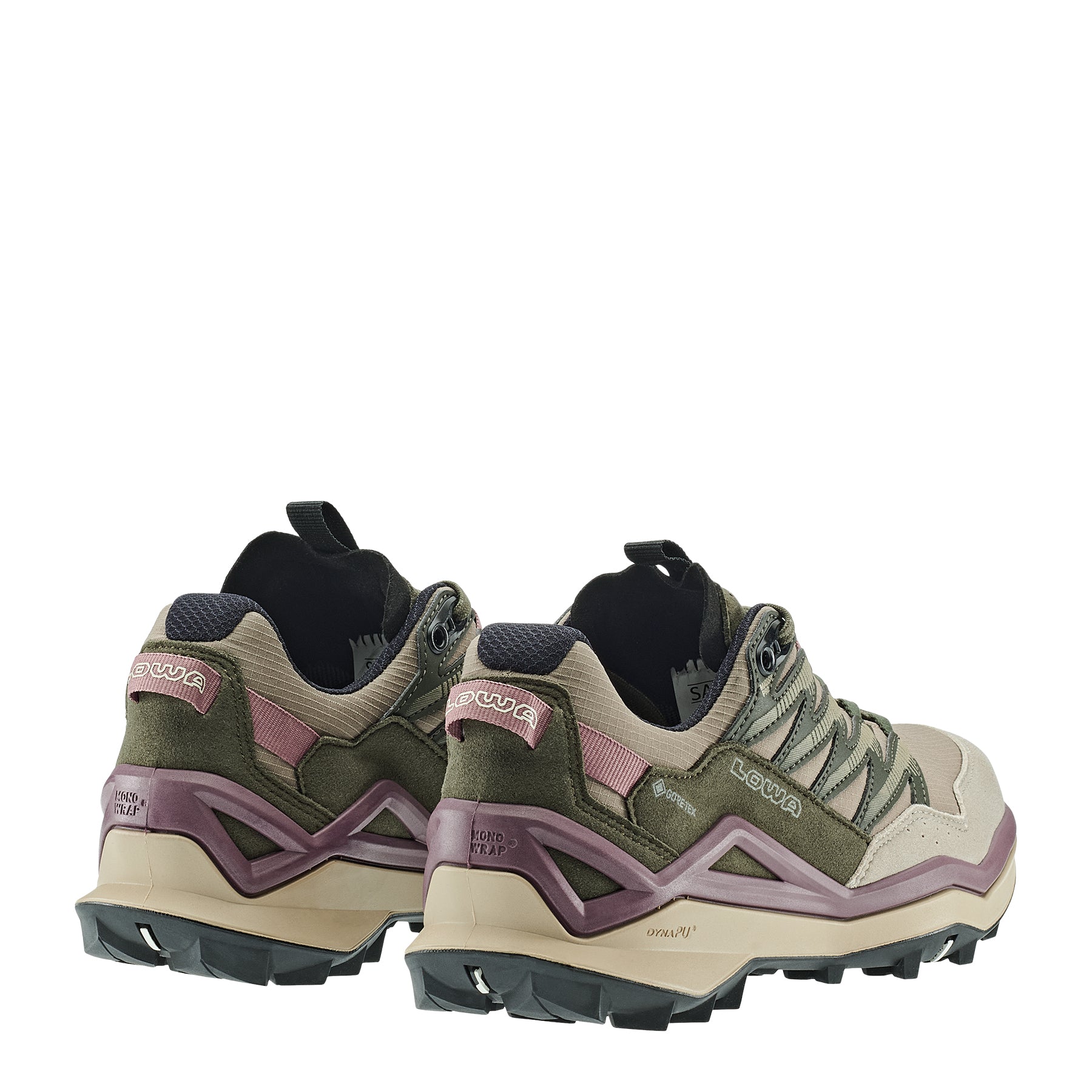 LOWA Maddox Pro GTX Lo Ws women's walking shoe Desert/Old Rose