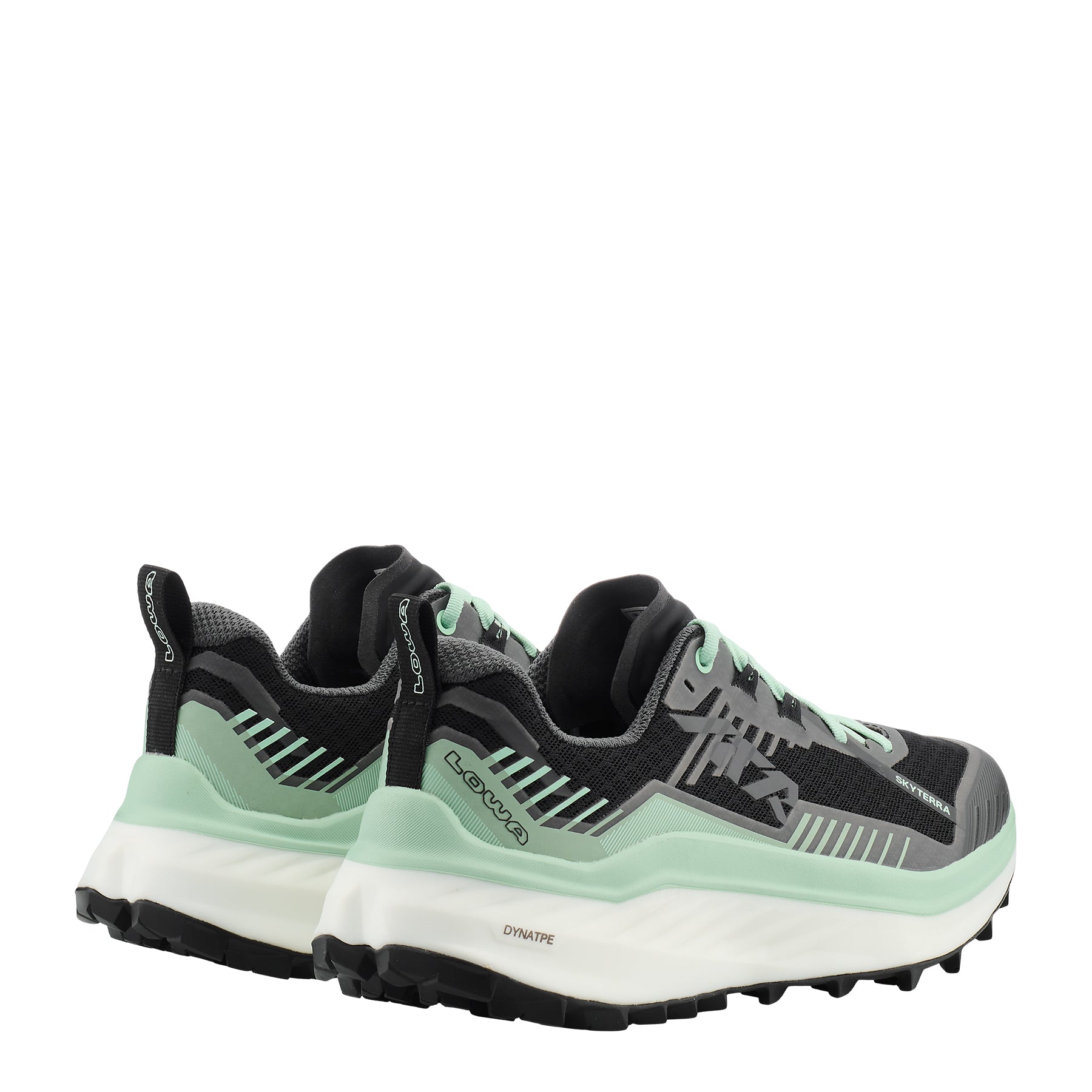 LOWA Skyterra women's trail running shoe Black/Jade