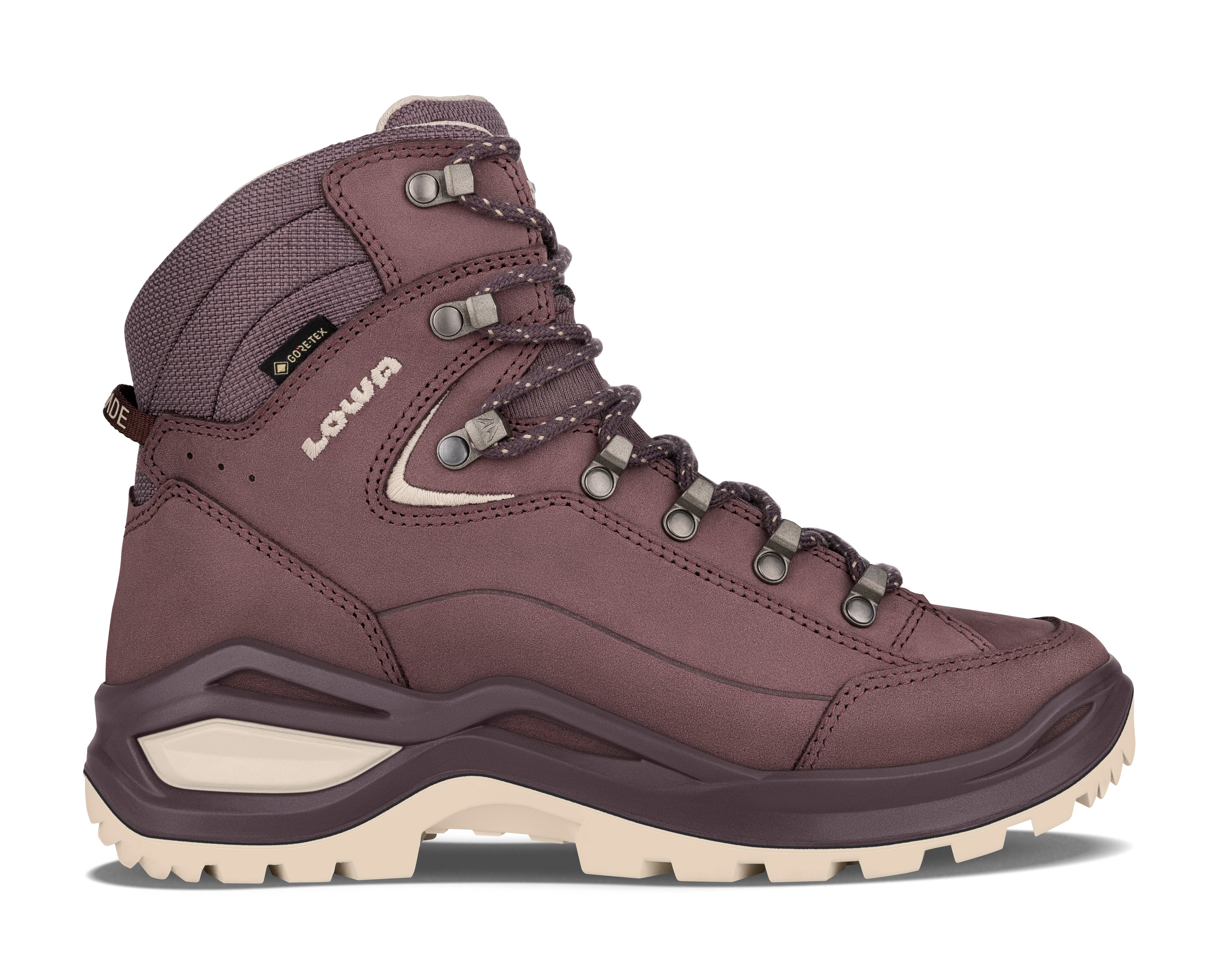 LOWA Renegade Evo GTX Mid Ws Brown Rose/Panna
