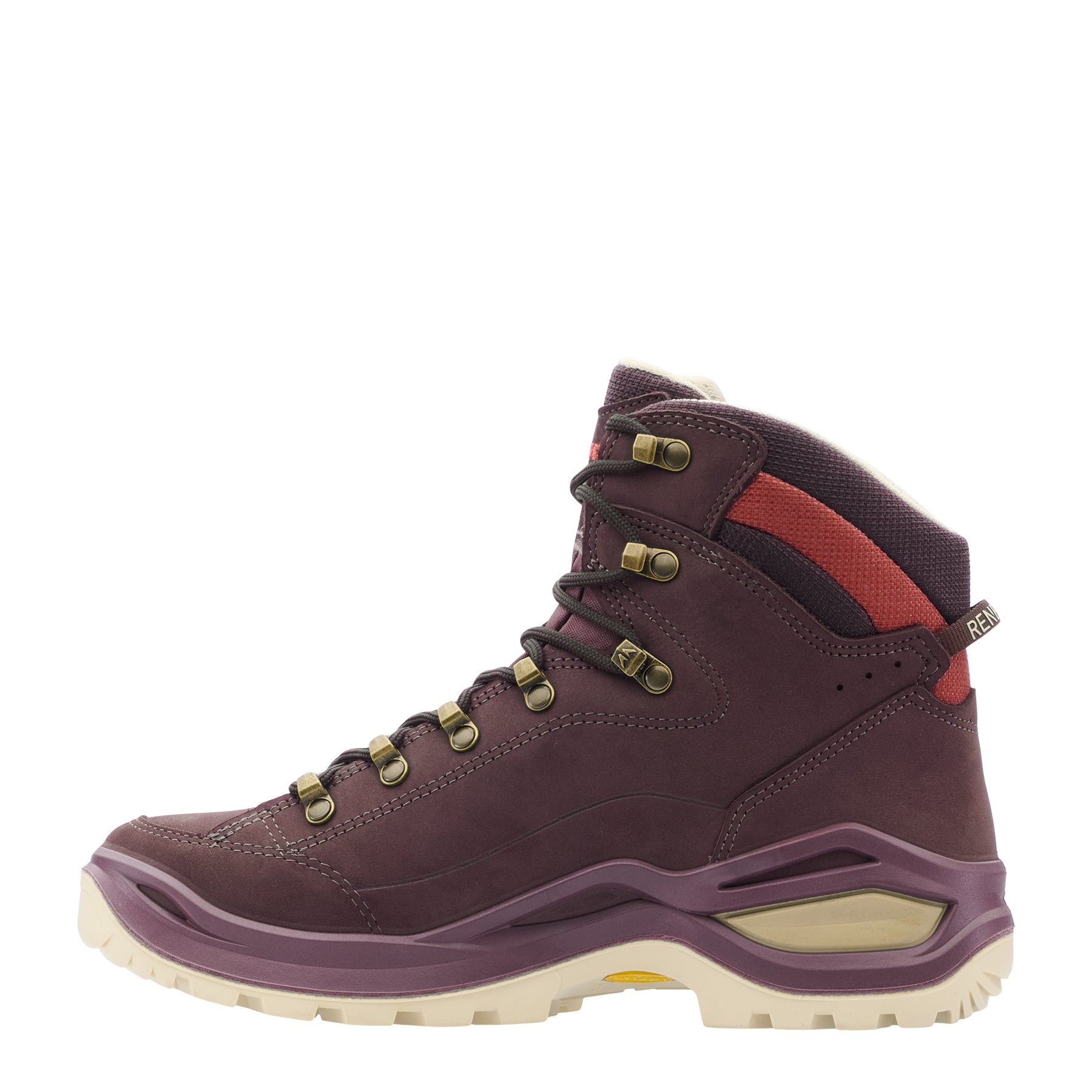 LOWA Renegade Evo GTX Mid Ws women's walking boots Brown Rose/Clay