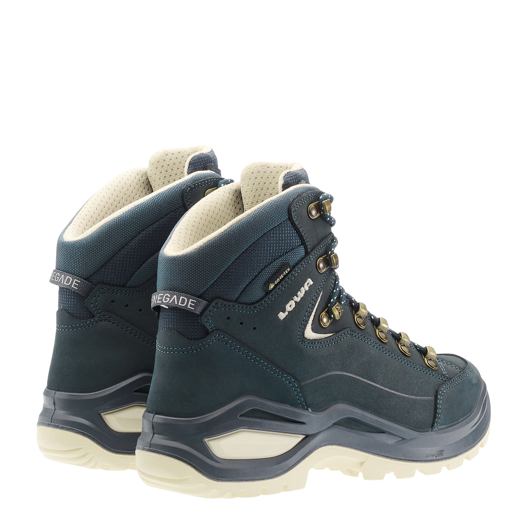 LOWA Renegade Evo GTX Mid Ws women's walking boots Slateblue/Dune
