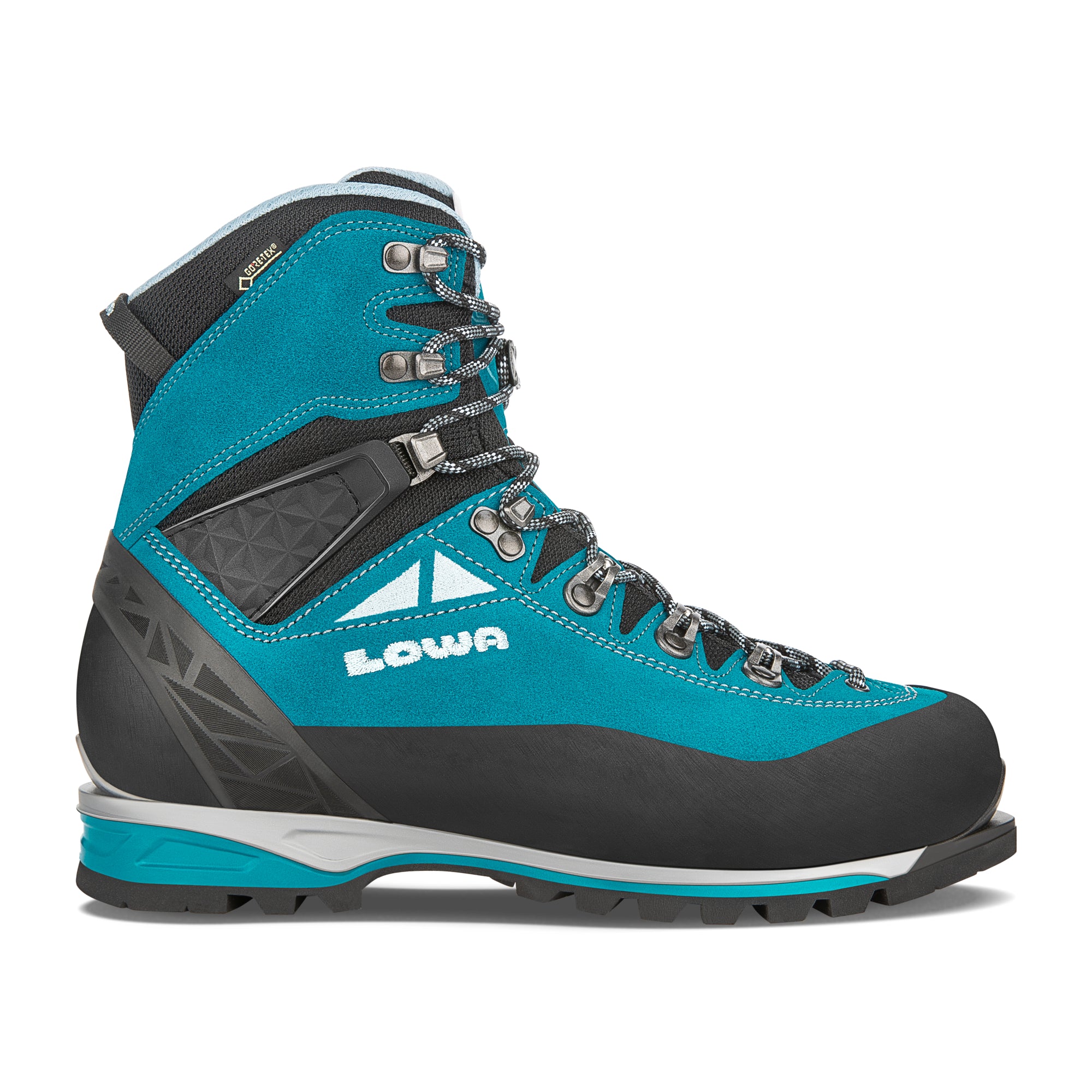 LOWA Alpine Expert GTX Women's Mountaineering Boot Turquoise/Ice