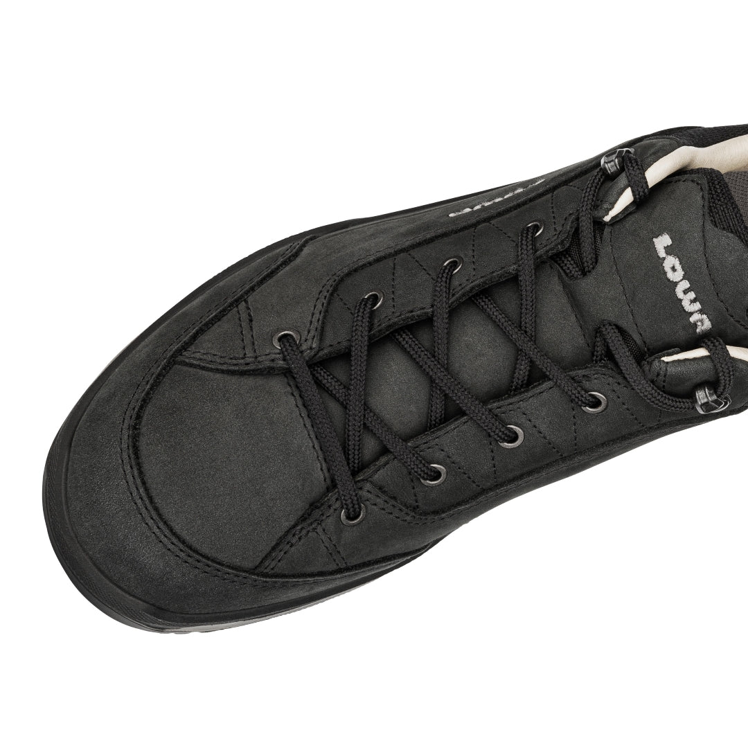 LOWA Renegade Leather Lined LO Walking Shoe Black