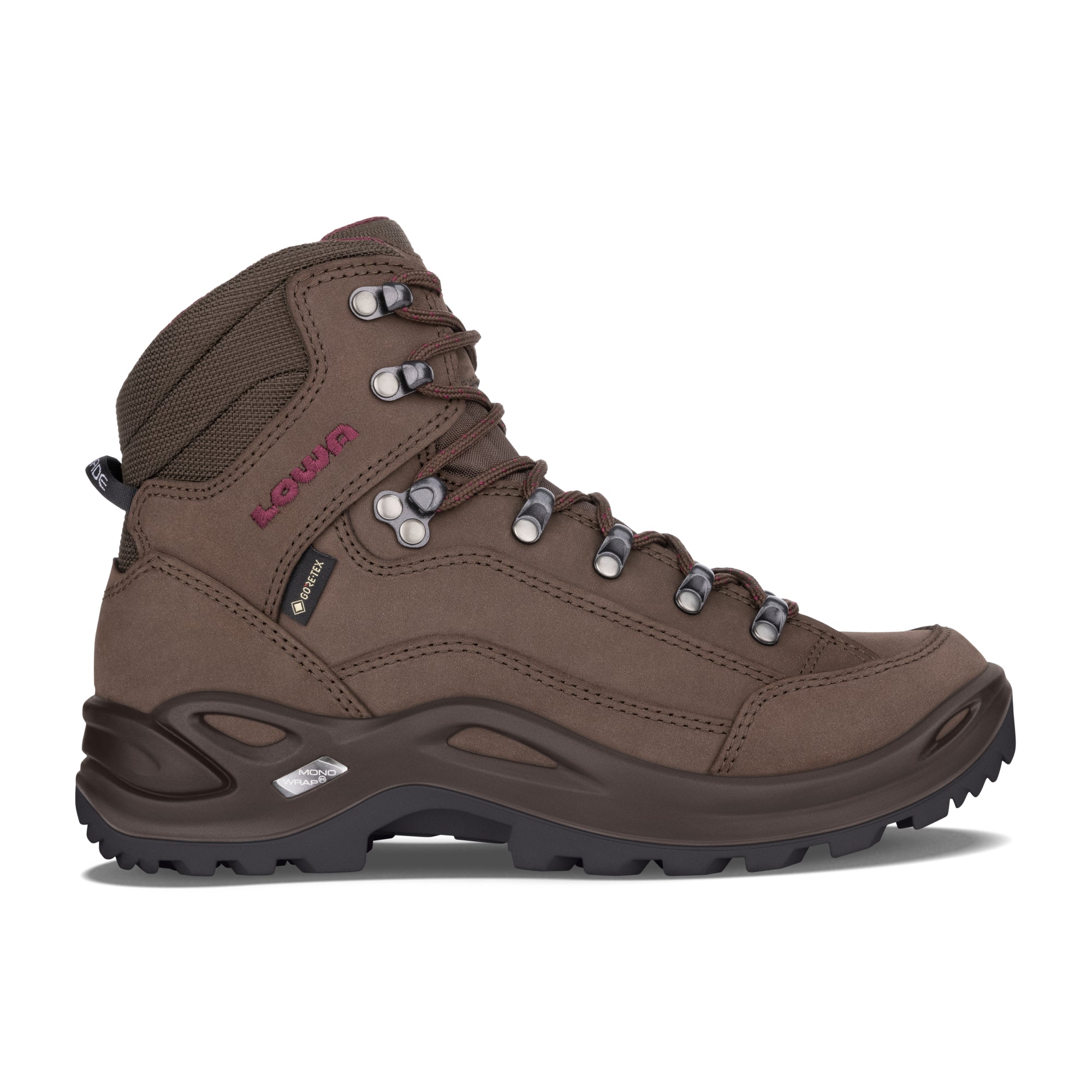 LOWA Renegade GTX Mid Ws women's walking boot Espresso Brown